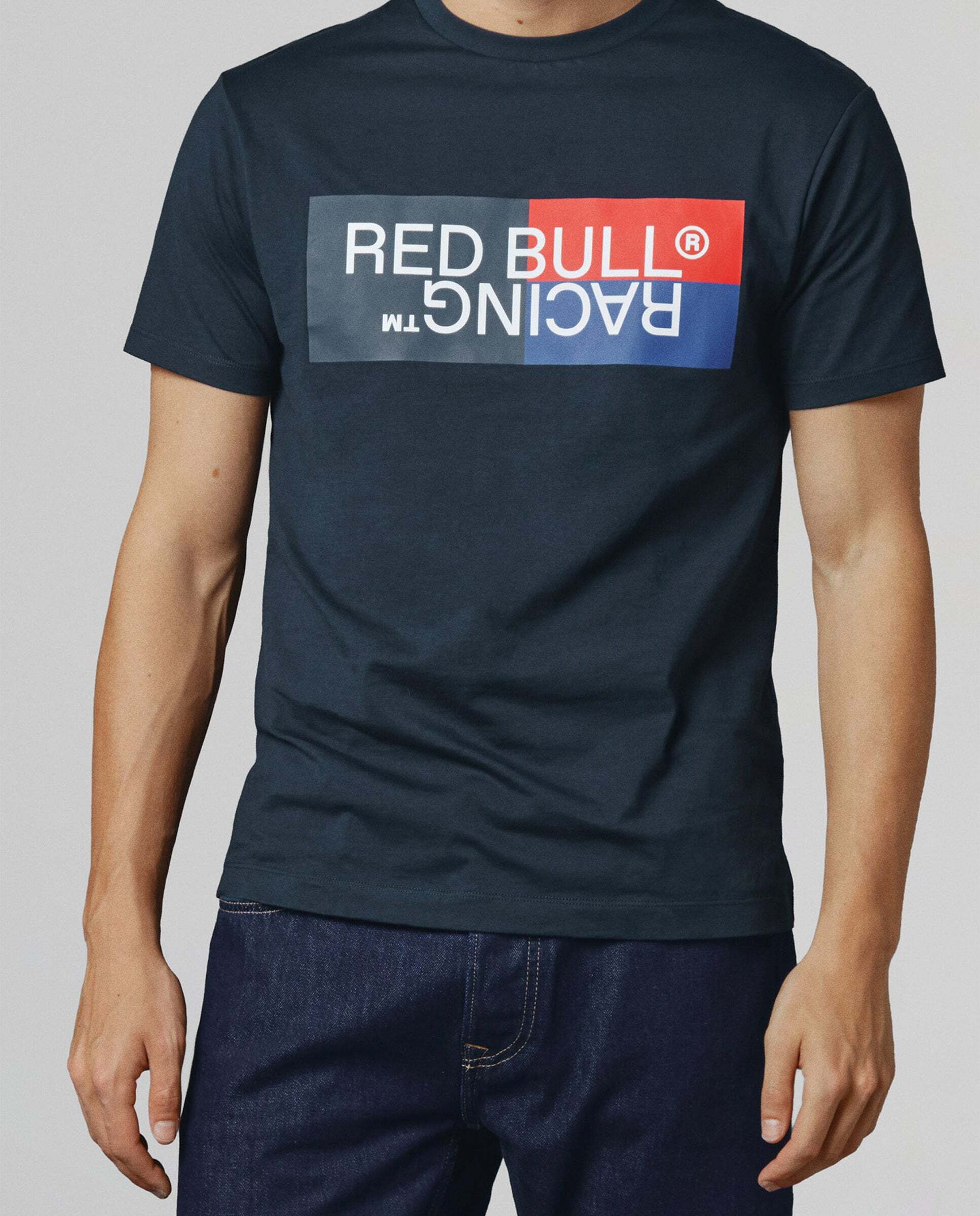 Pepe Jeans - Camiseta de hombre logo estampado Red Bull Racing.