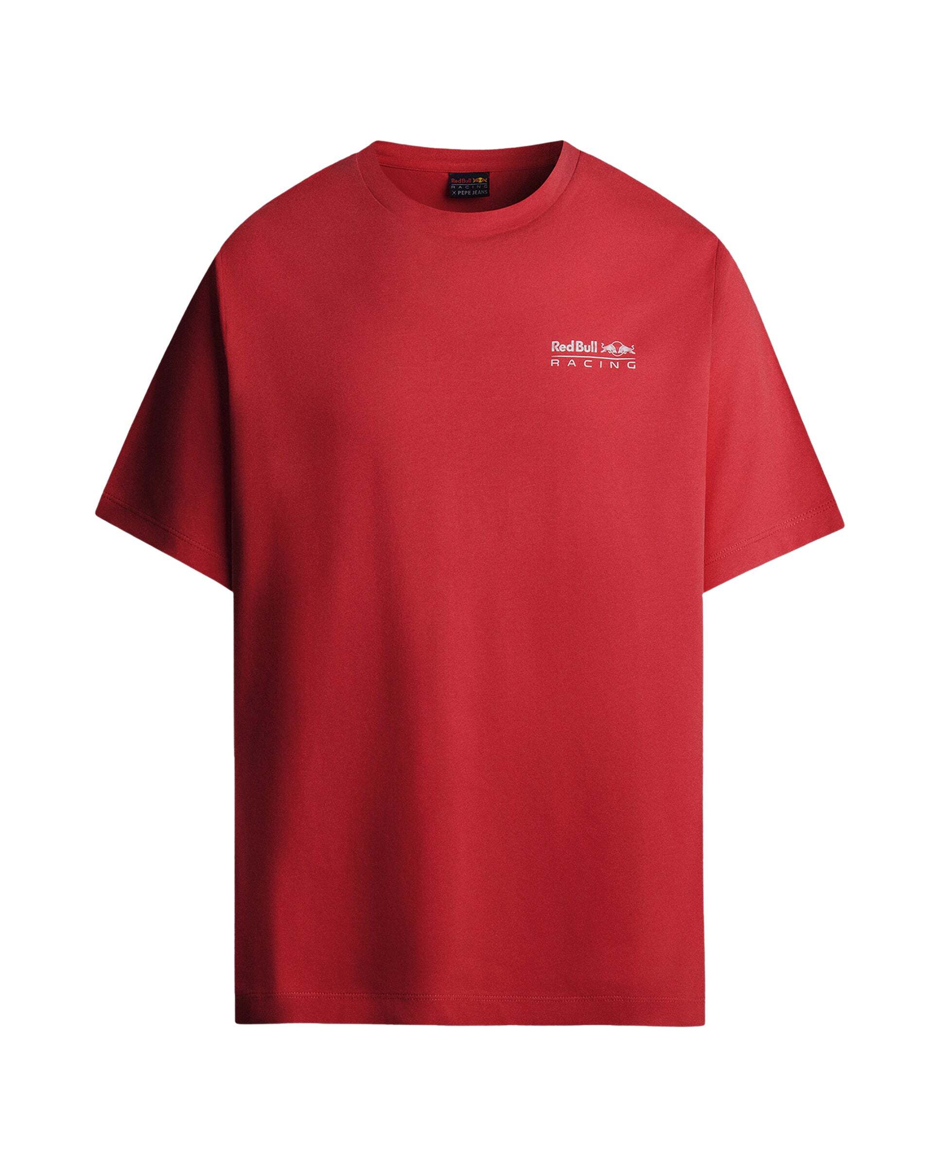 Camiseta unisex estampada - Pepe Jeans - Rojo Rojo-11