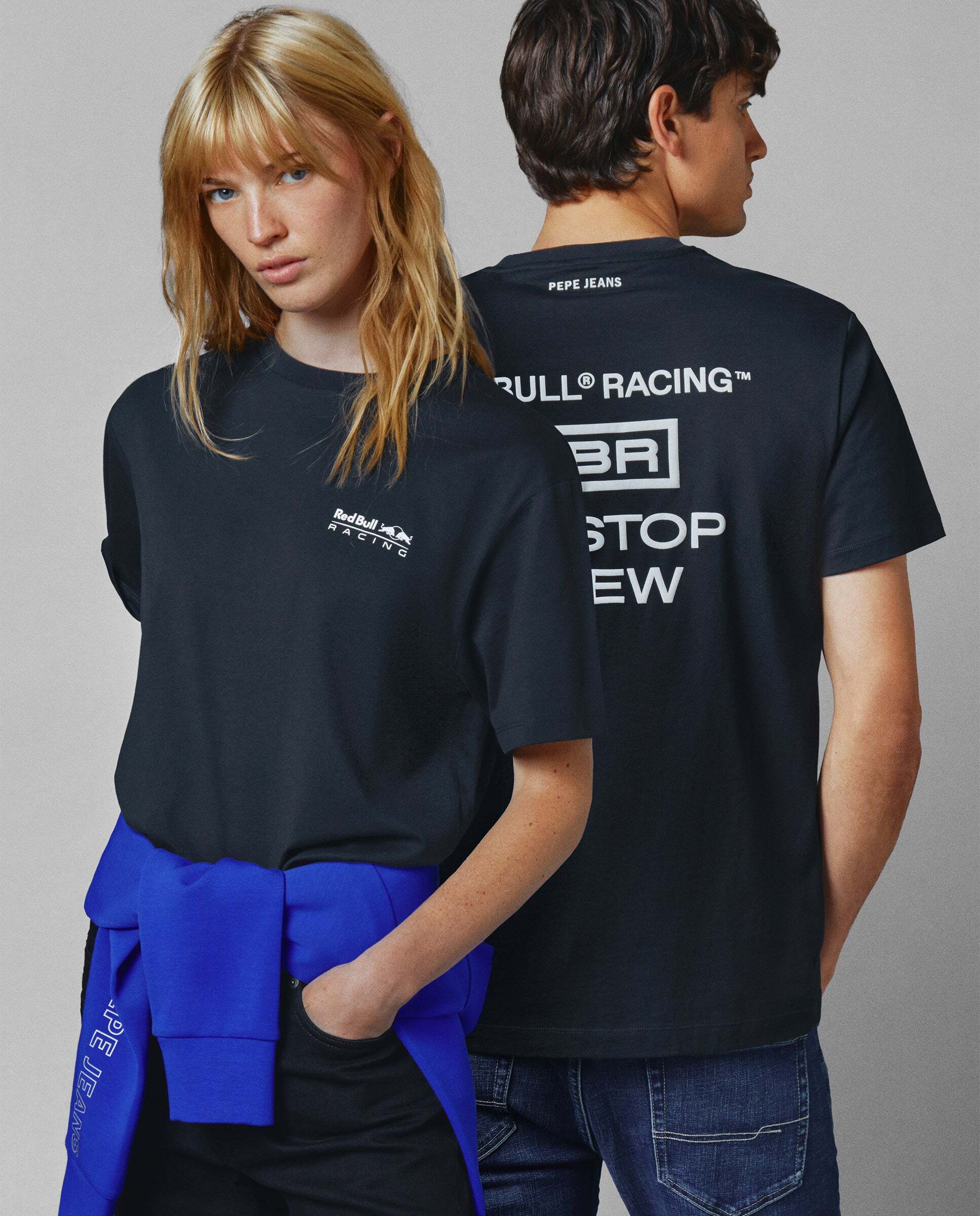 Camiseta unisex estampada - Pepe Jeans - Azul Azul-3