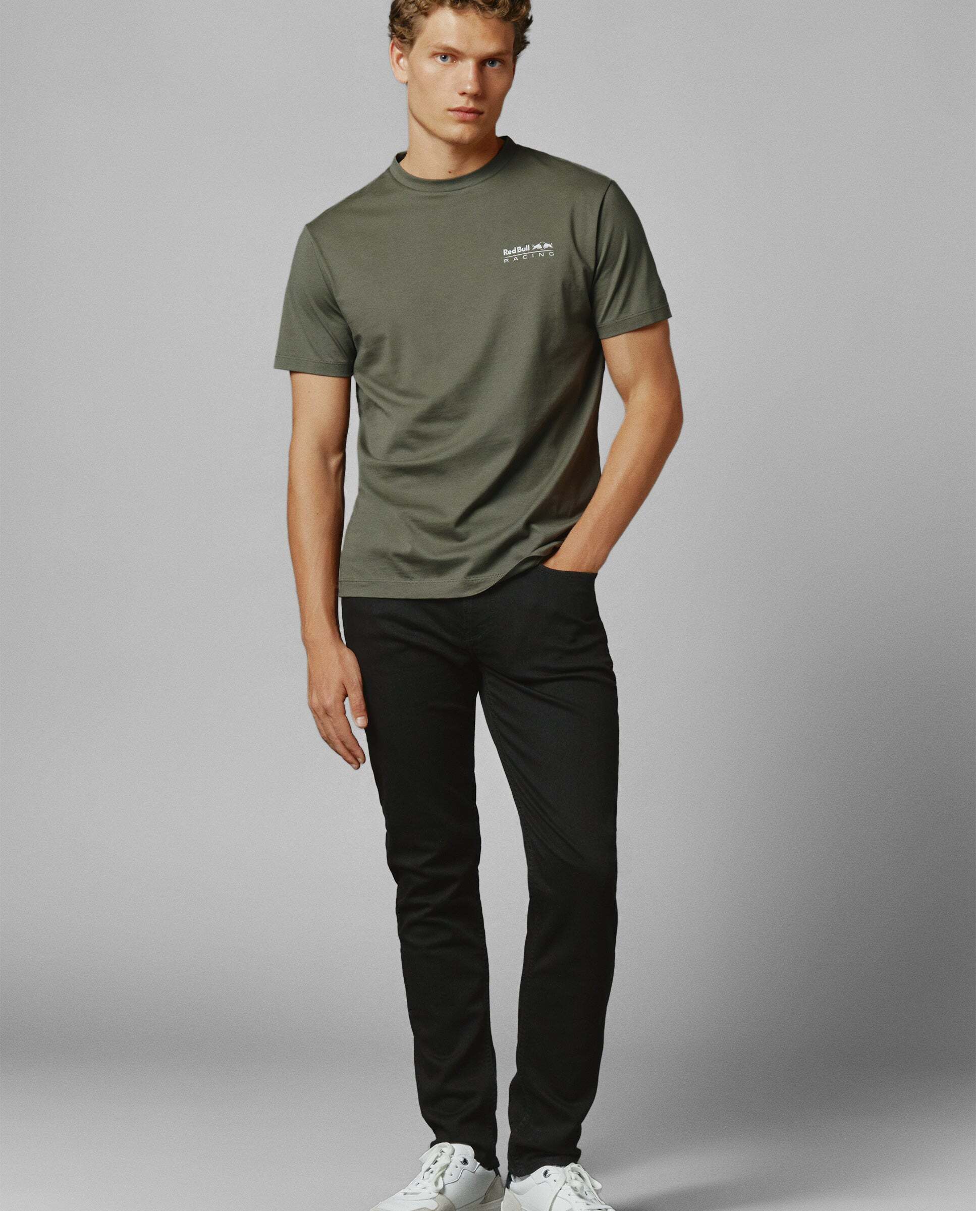Camiseta unisex estampada - Pepe Jeans - Verde pardo Verde pardo-3