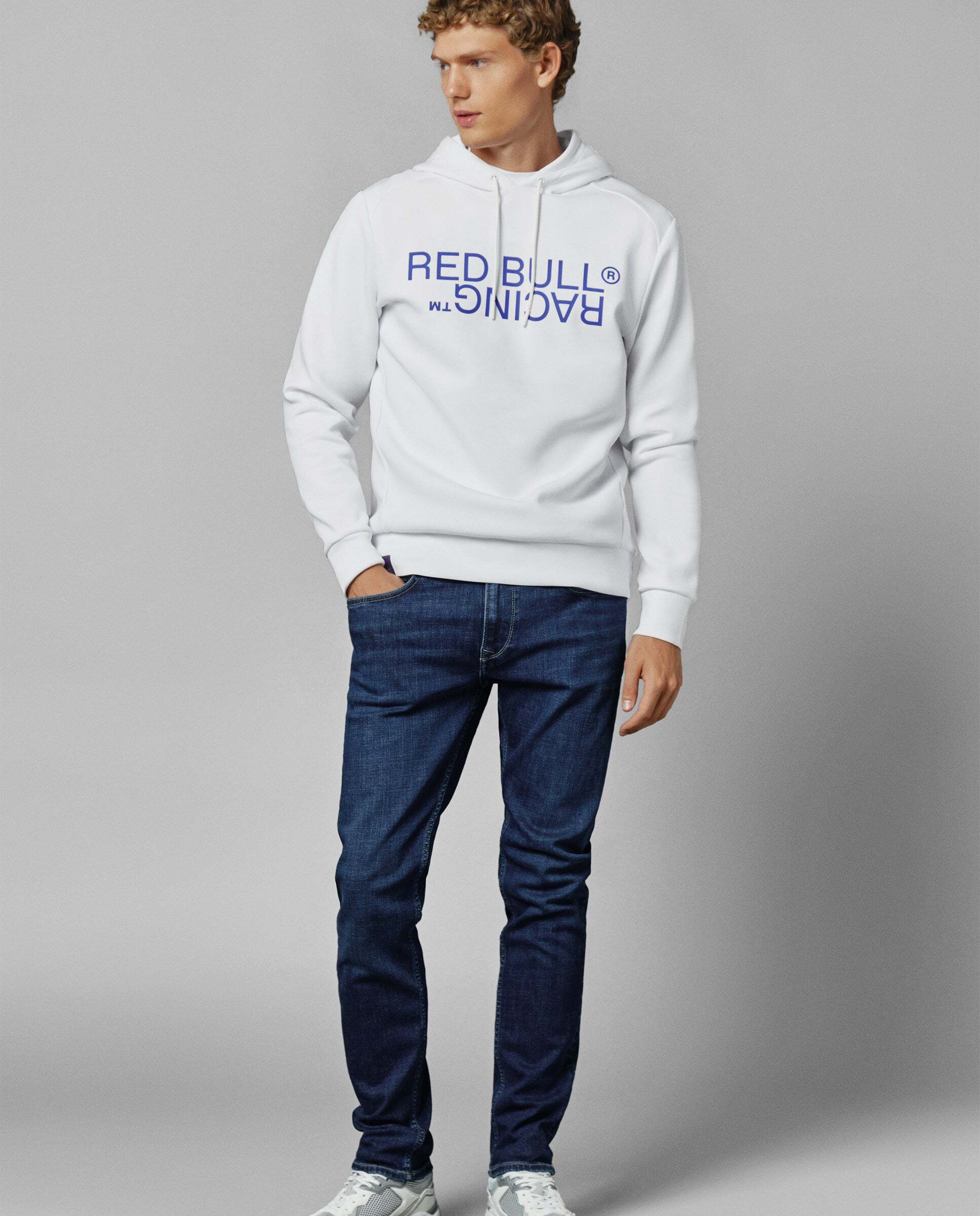 Sudadera unisex con capucha - Pepe Jeans - Blanco Blanco-3