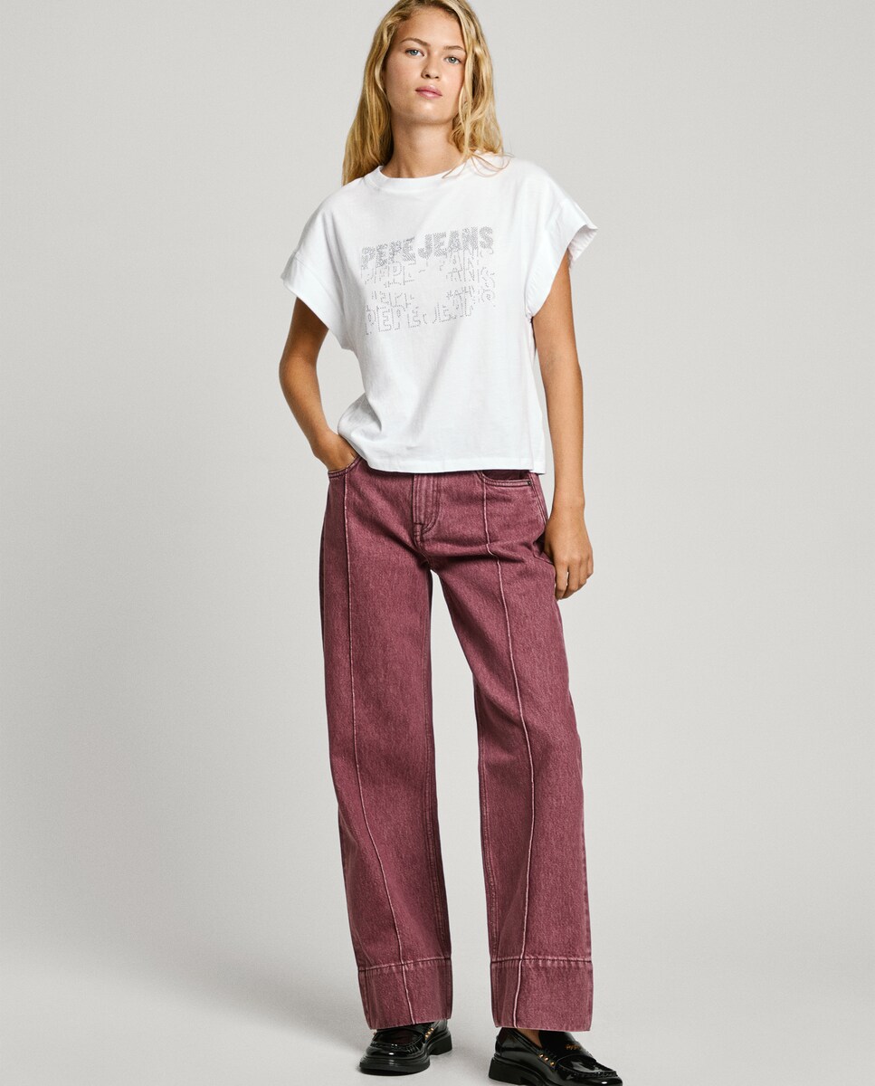 Tiro Alto Jeans Talle Bajo Mujer Jeans Tiro Alto Flare Mujer Rolly Go