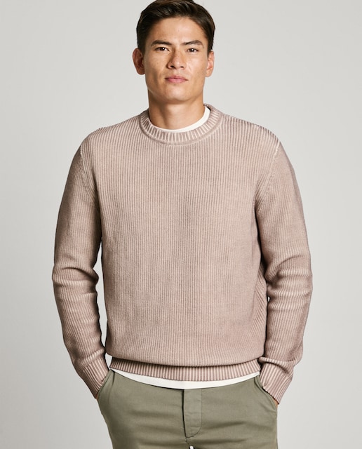 Imagen 0 de Jersey de hombre fit regular con cuello redondo