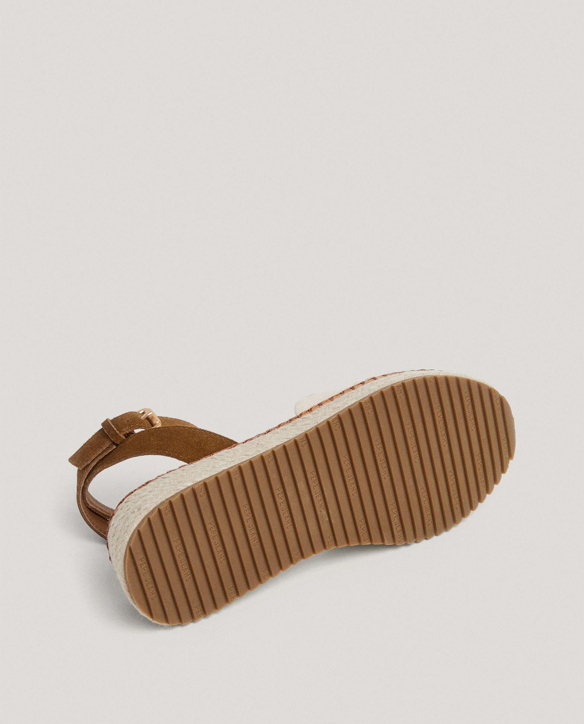 Sandalias de cuña de mujer con tiras cruzadas - Pepe Jeans - Blanco Blanco-6