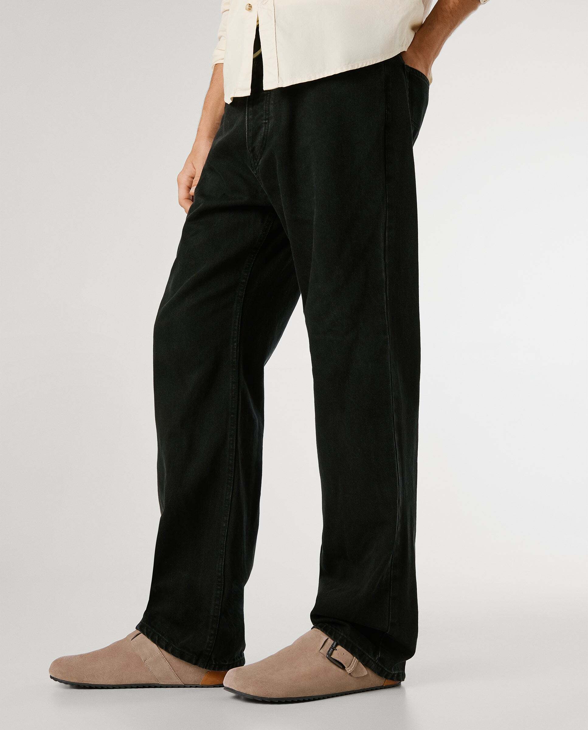 Pepe Jeans - Zuecos de hombre de ante.