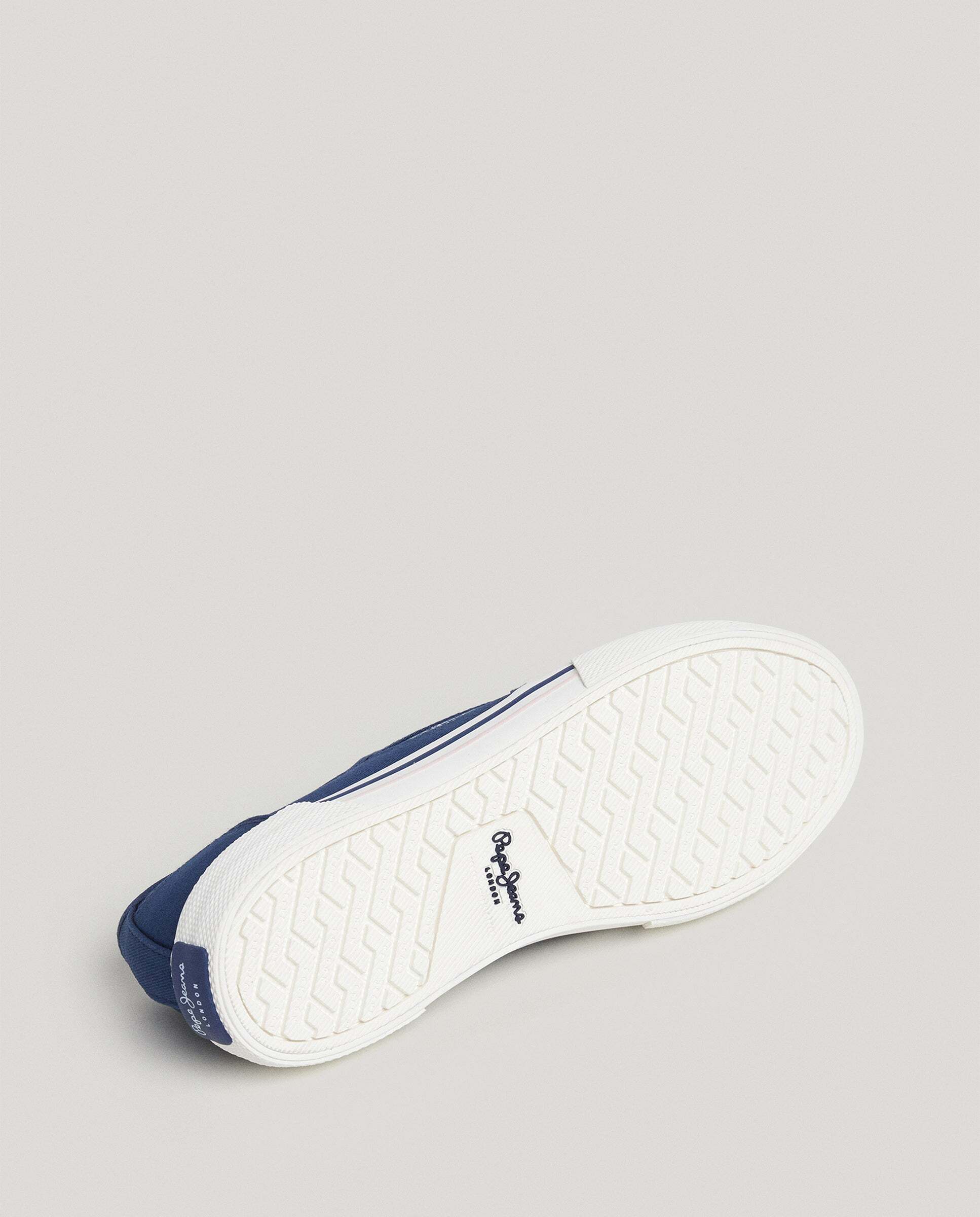 Brady - Pepe Jeans - zapatillas clásicas de sarga - Azul denim Azul denim-6
