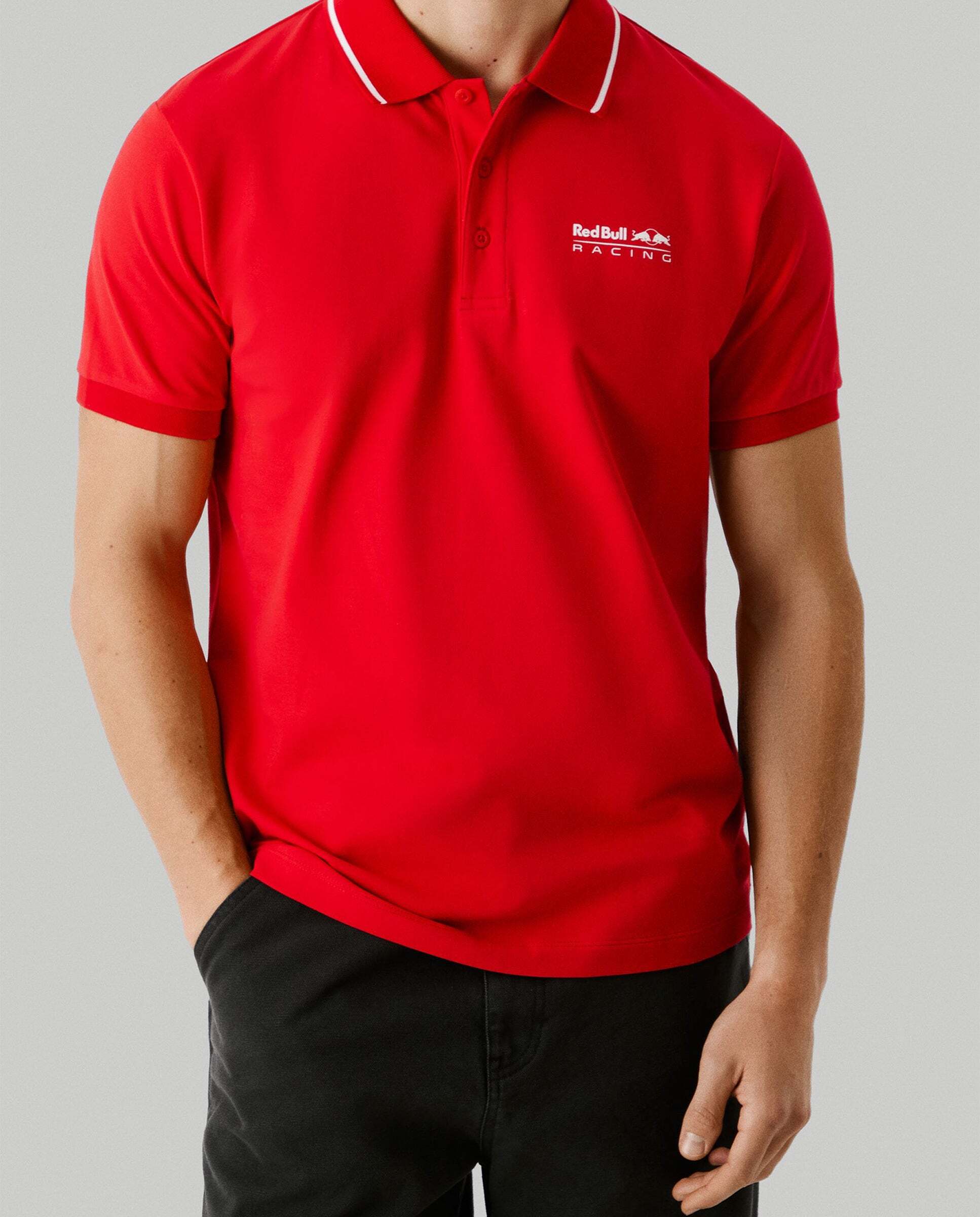 Pepe Jeans - Polo de hombre piqué logo estampado red bull racing.