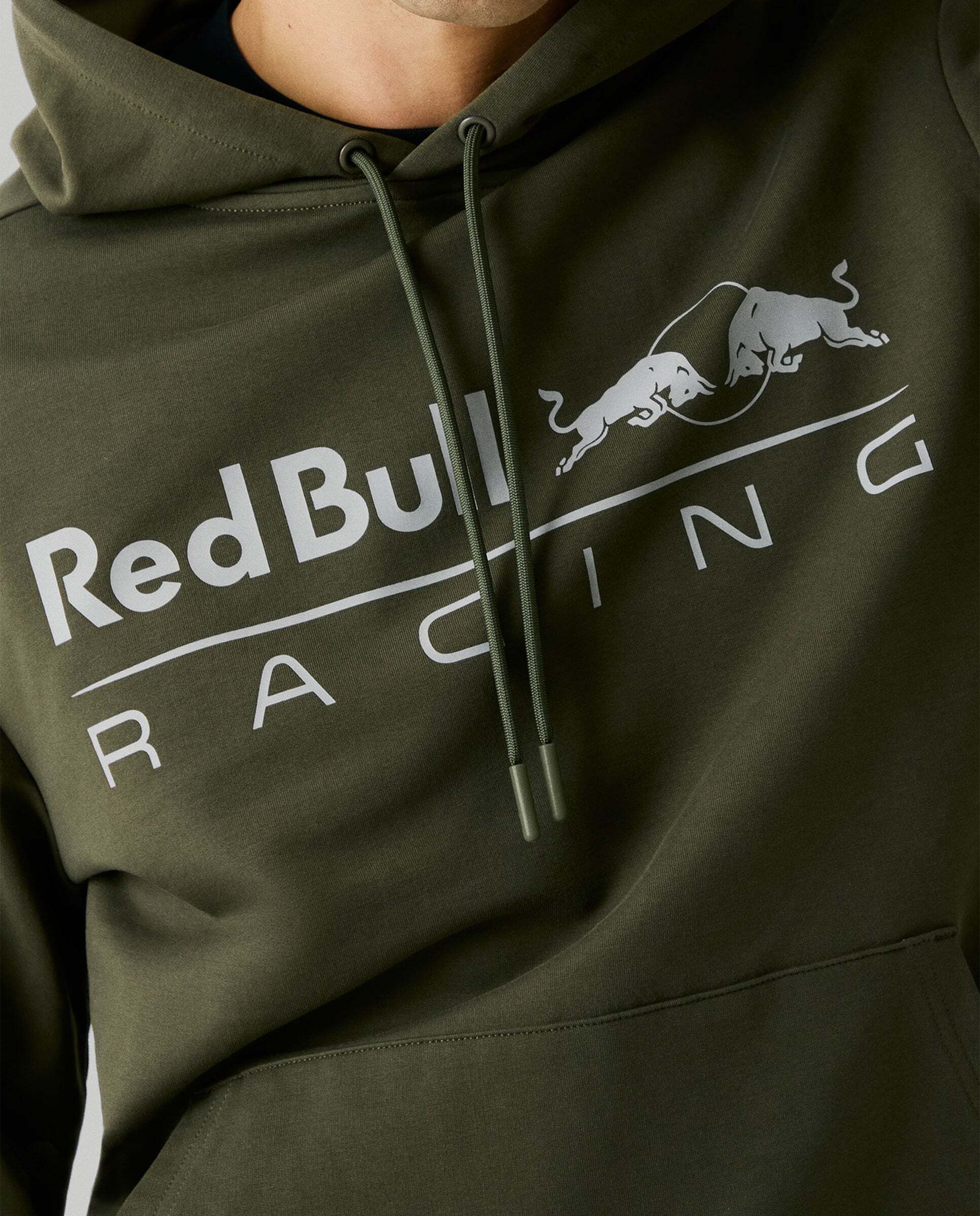 Sudadera de hombre capucha con logo red bull racing - Pepe Jeans - Verde pardo Verde pardo-5