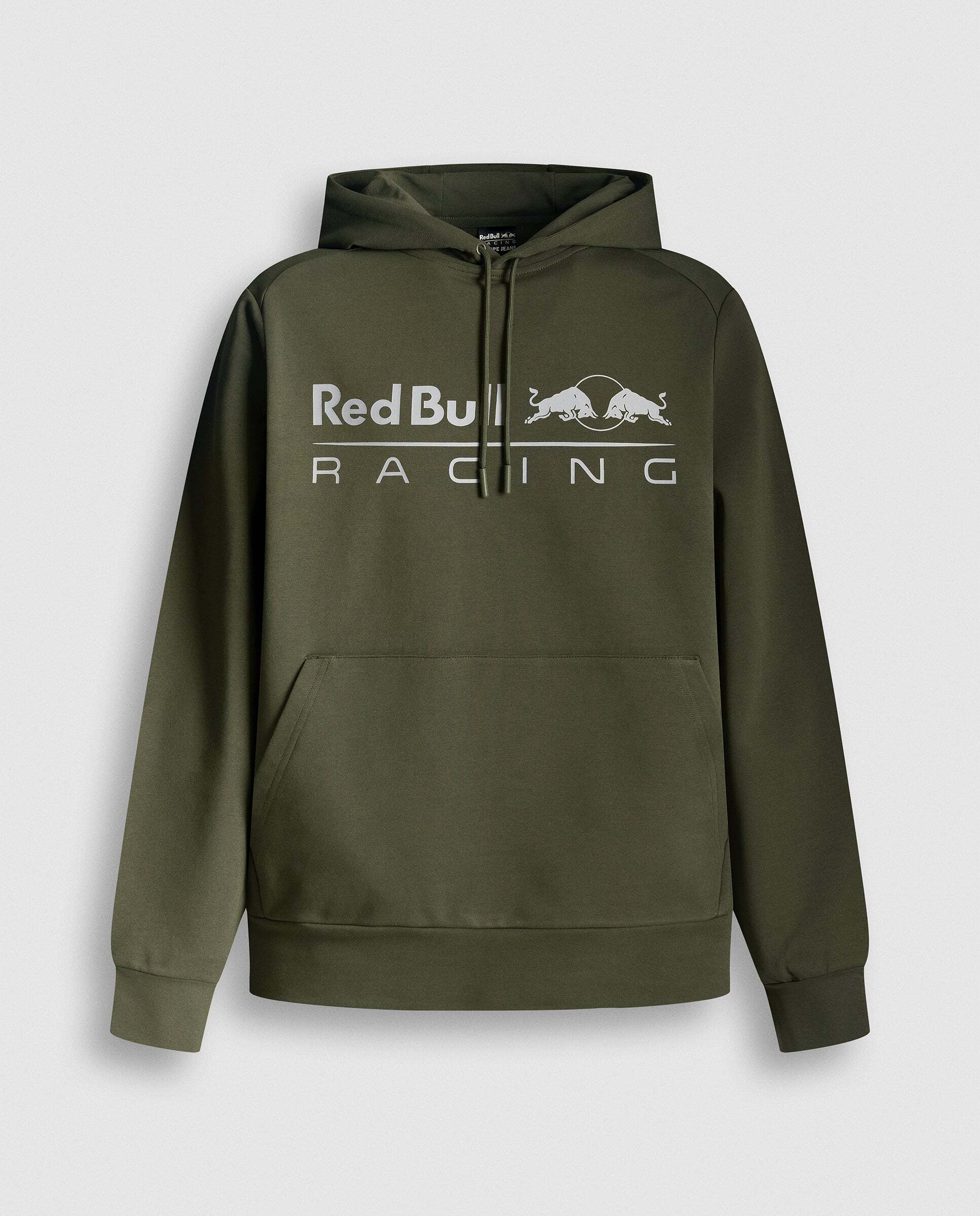 Sudadera de hombre capucha con logo red bull racing - Pepe Jeans - Verde pardo Verde pardo-6