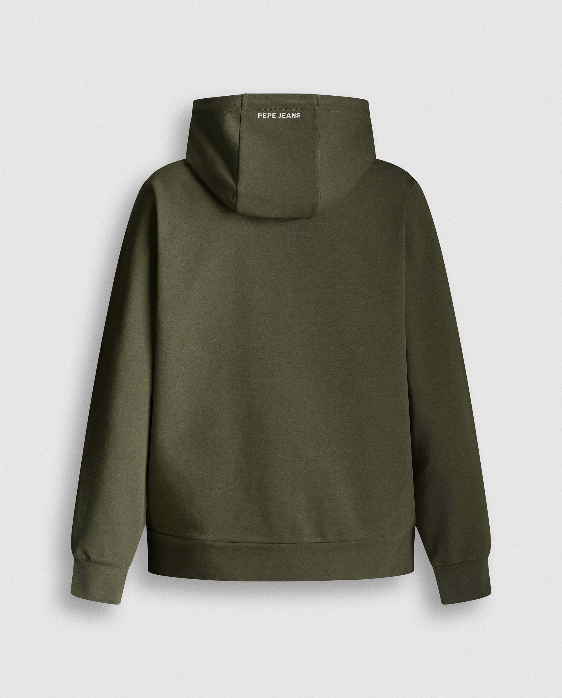 Sudadera de hombre capucha con logo red bull racing - Pepe Jeans - Verde pardo Verde pardo-4