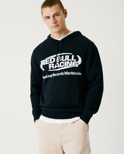 Imagen 0 de Jersey de hombre con capucha ajustable y logo bordado