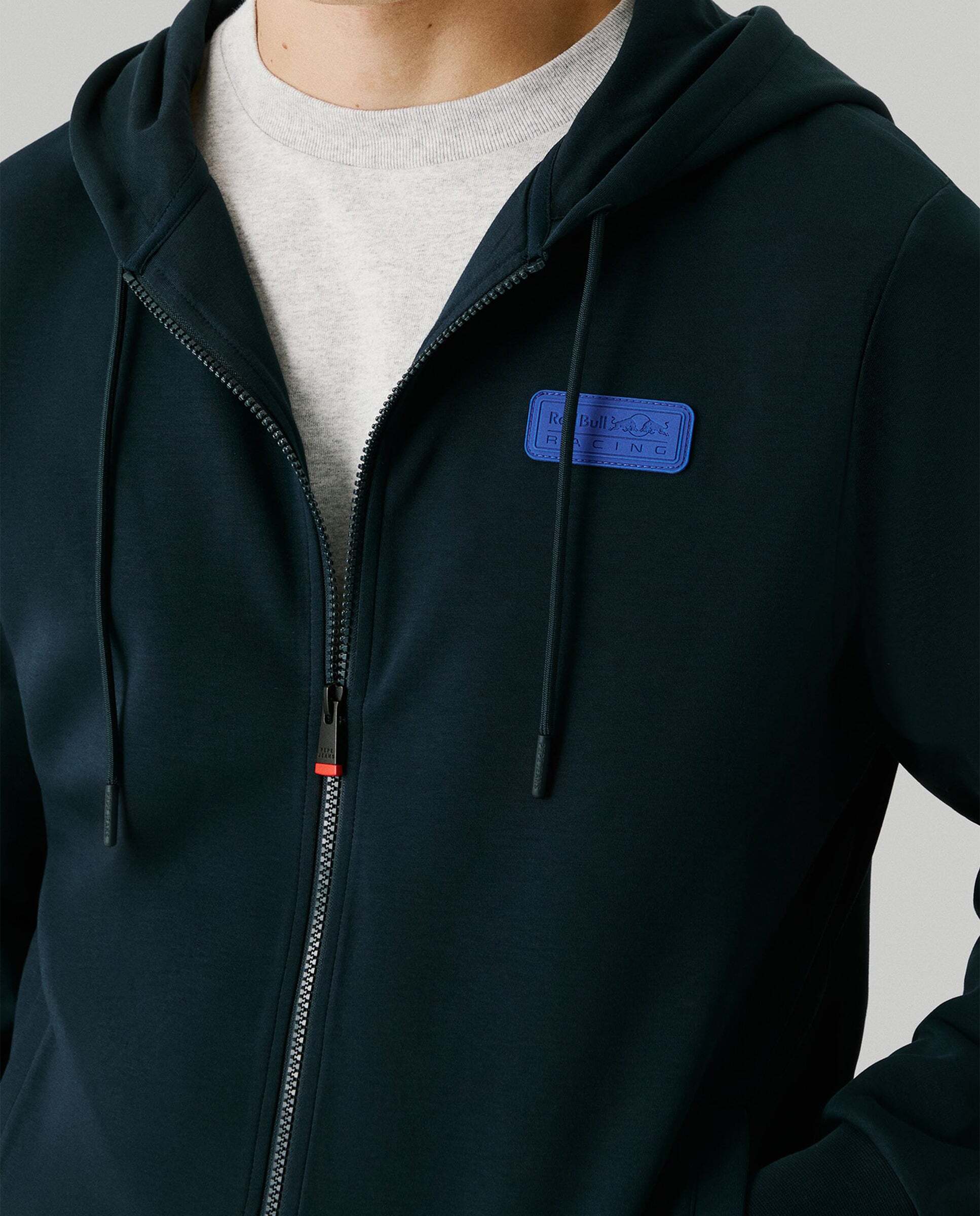 Sudadera de hombre con capucha y cremallera red bull racing - Pepe Jeans - Azul Azul-4