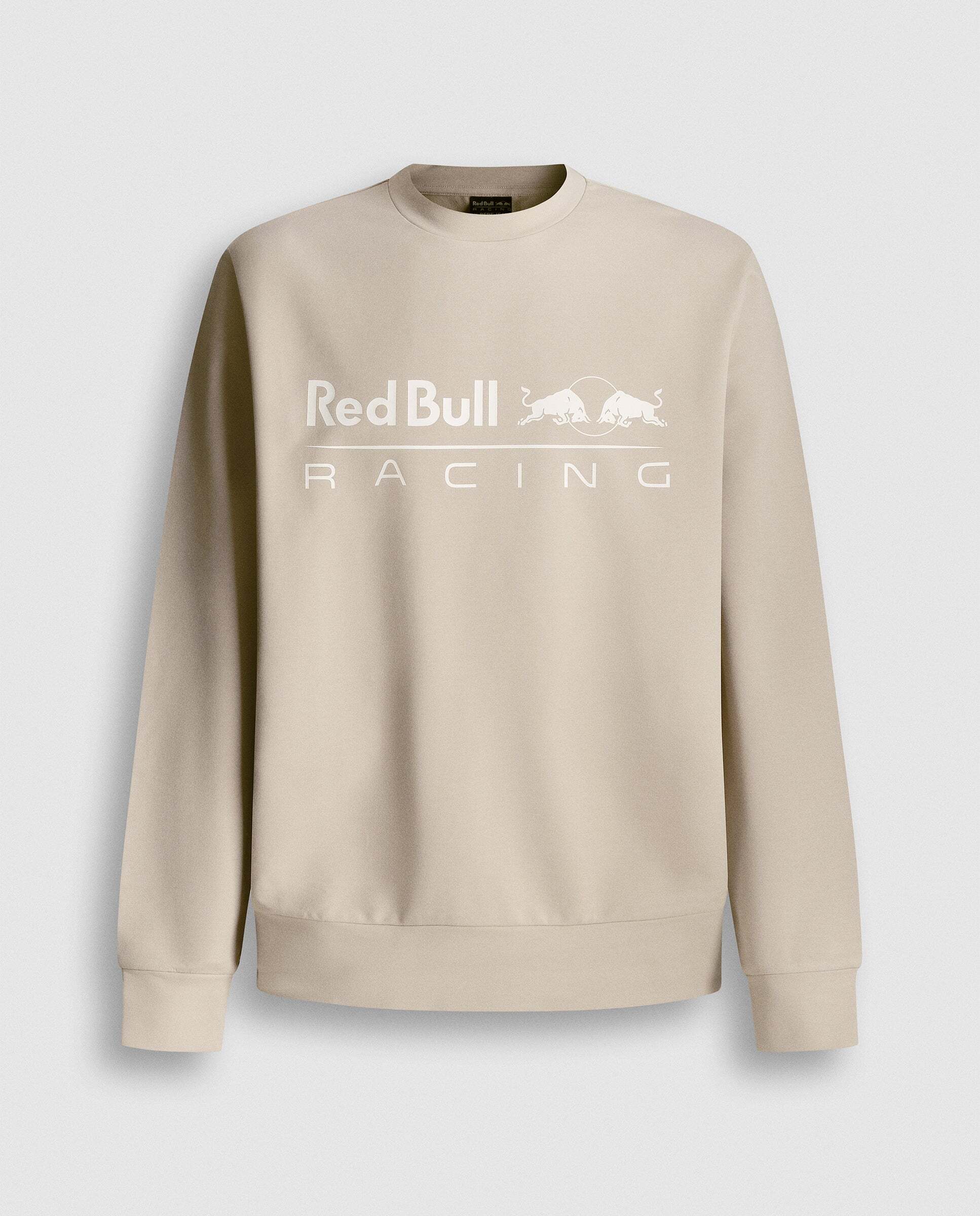 Sudadera de hombre cuello redondo con logo red bull racing - Pepe Jeans - Beige Beige-6