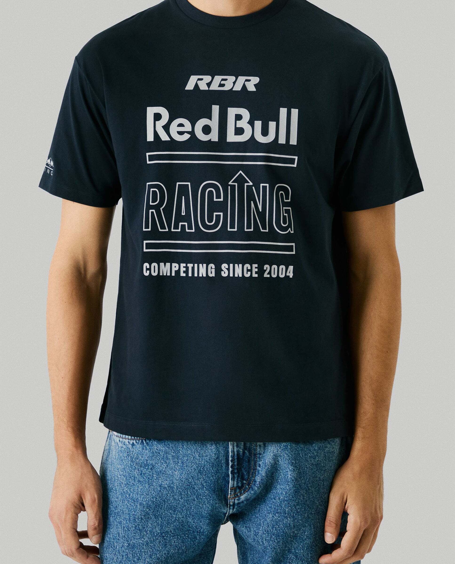 Pepe Jeans - Camiseta de hombre maxi logo estampado red bull racing.