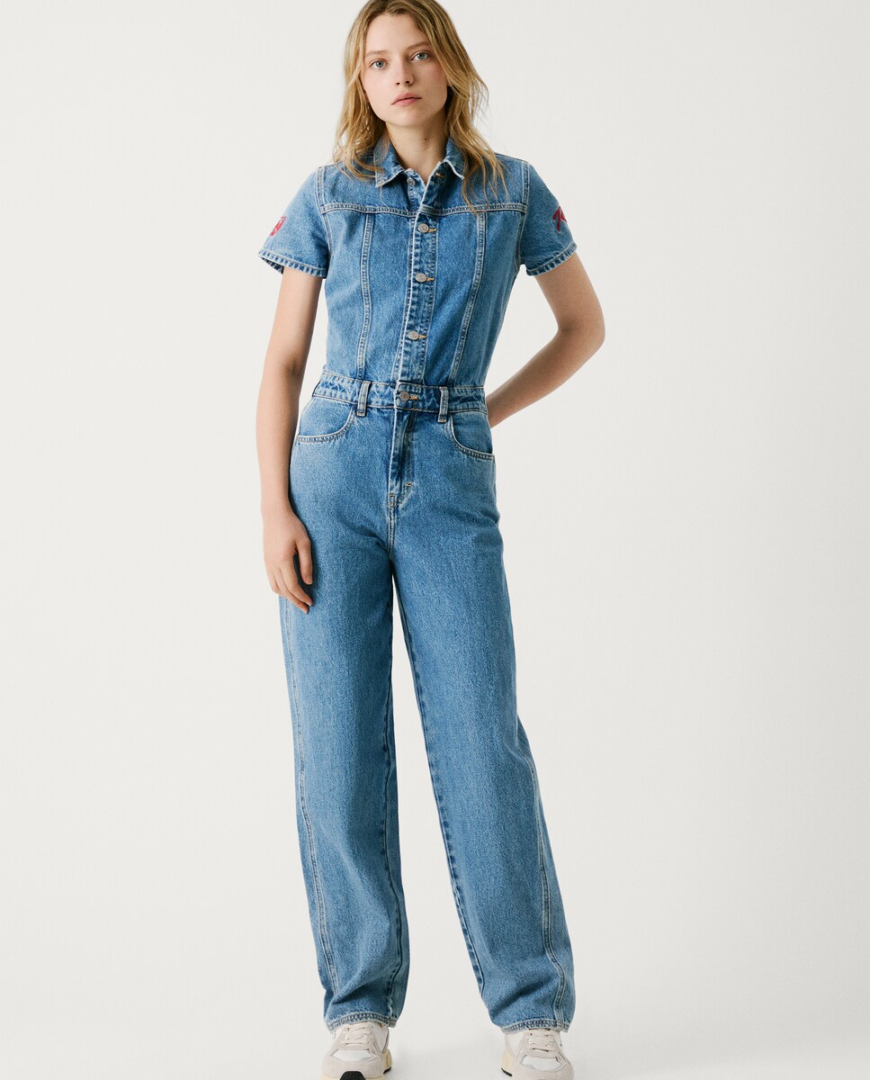 Mono Largo Mono Vaquero Pepe Jeans Mono De Mujer Vaquero Largo En