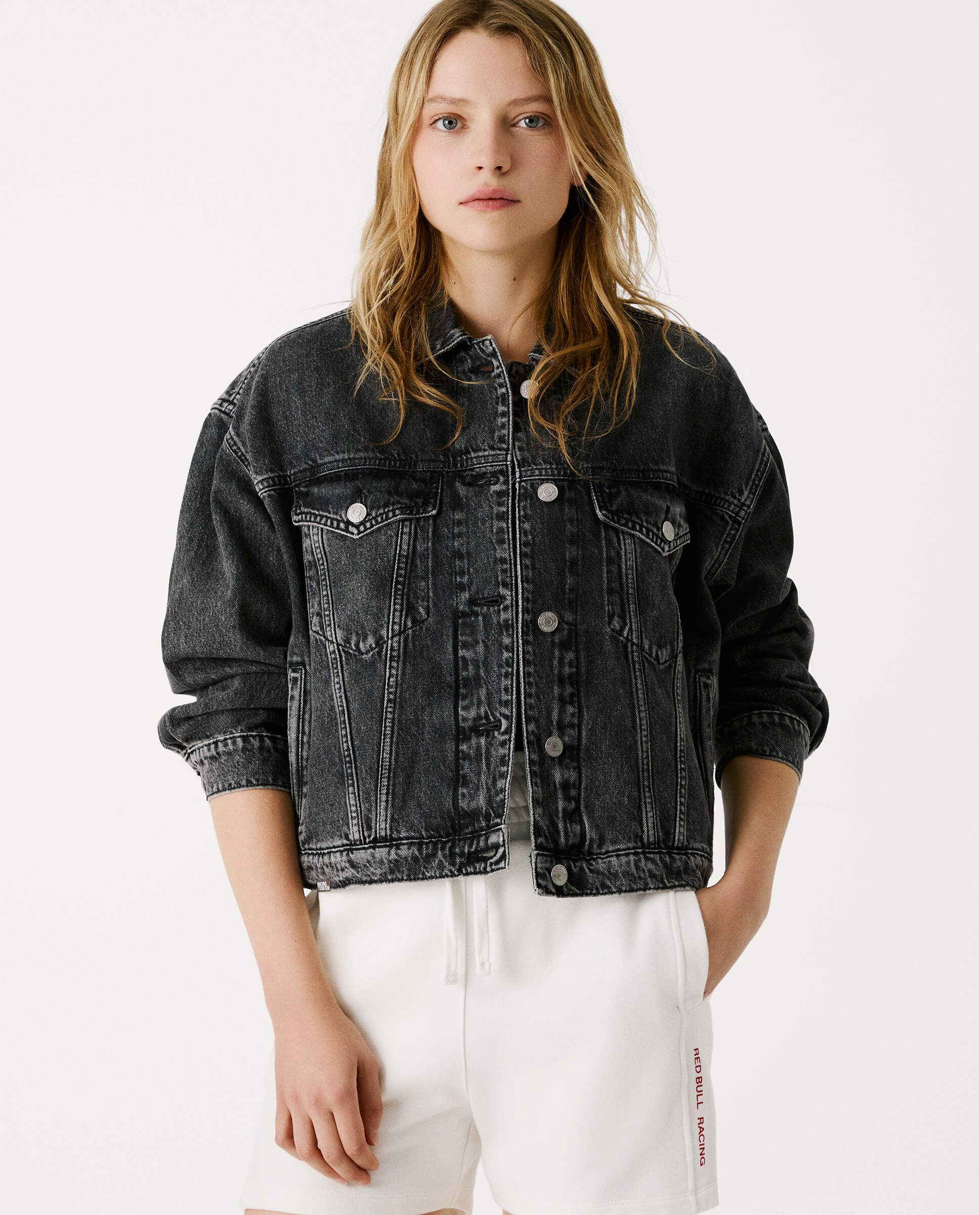 Pepe Jeans - Cazadora de mujer vaquera fit relaxed.