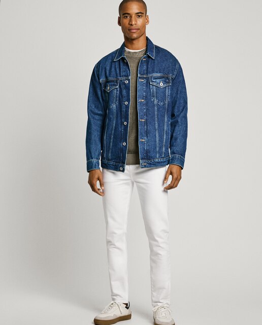 Imagen 0 de Vaquero de hombre Finsbury fit skinny en tejido elástico