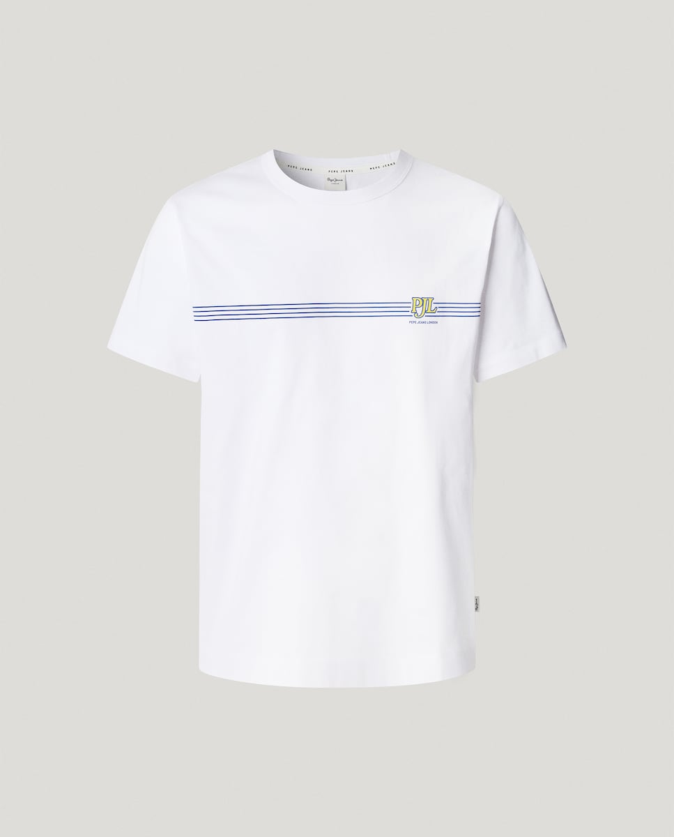 Camiseta Unicolor Cuello Redondo Y Arte College De Ámsterdam
