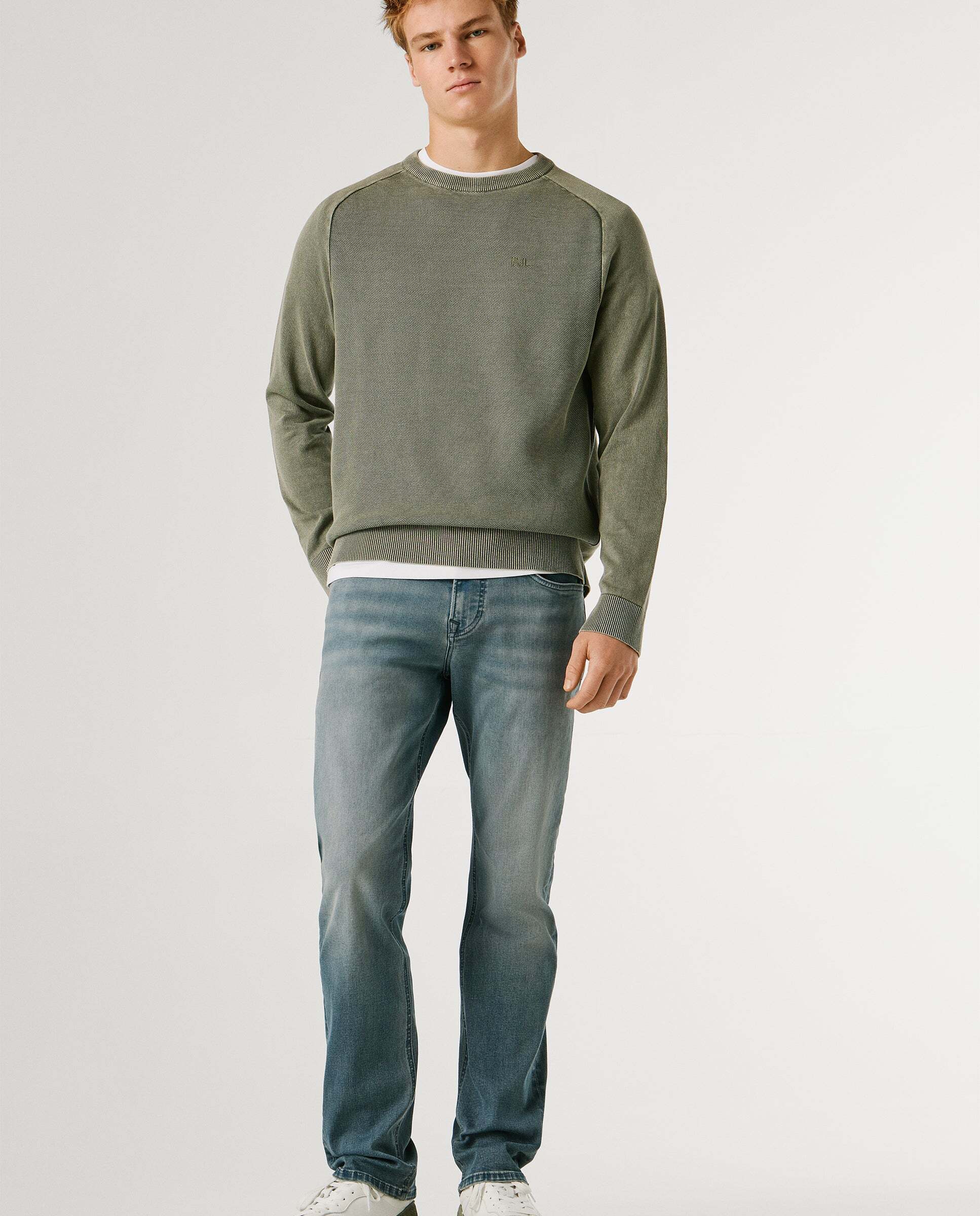 Imagen 8 de Vaquero de hombre fit recto tiro regular - Pepe Jeans - Azul fumé Azul fumé