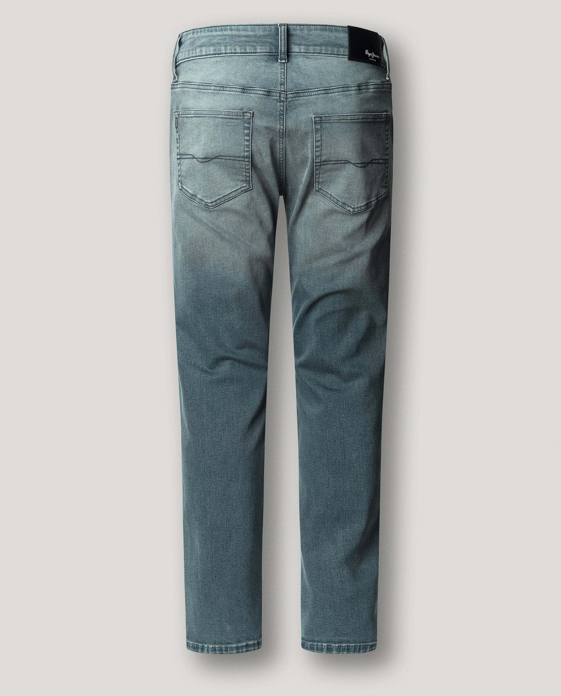 Imagen 9 de Vaquero de hombre fit recto tiro regular - Pepe Jeans - Azul fumé Azul fumé