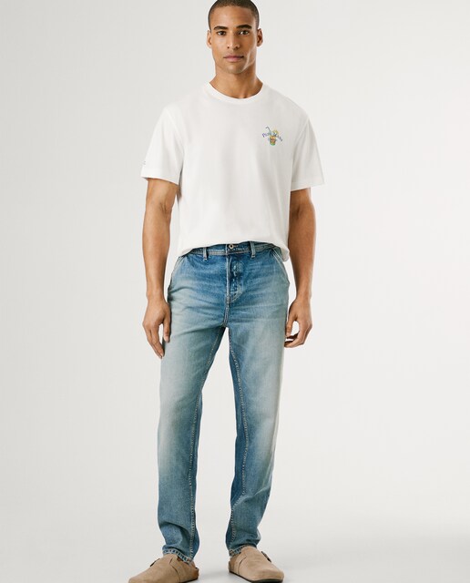 Imagen 0 de Vaquero de hombre Camden fit taper y tiro caído