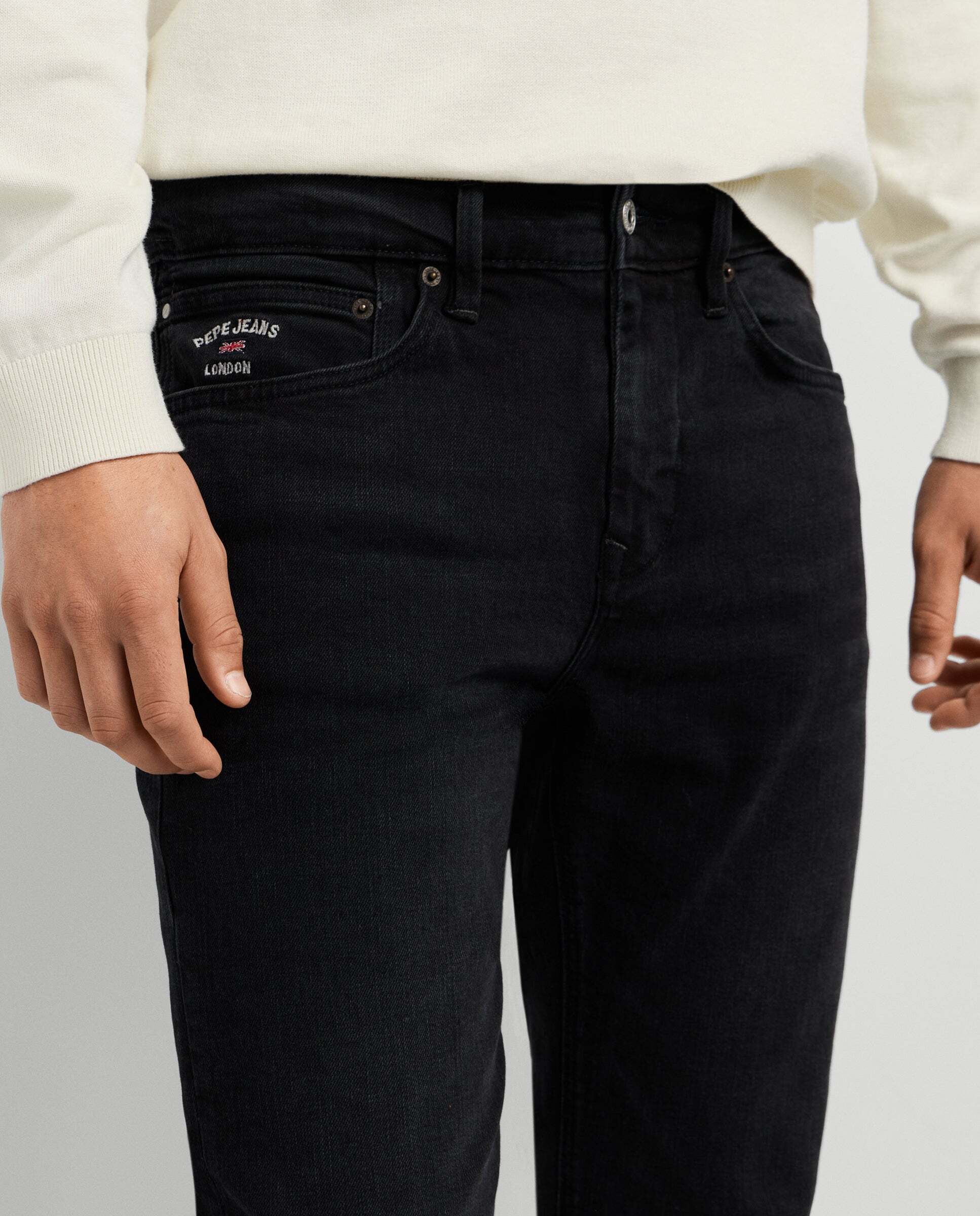 Vaquero de hombre fit slim tiro regular - Pepe Jeans - Tejano Tejano-4