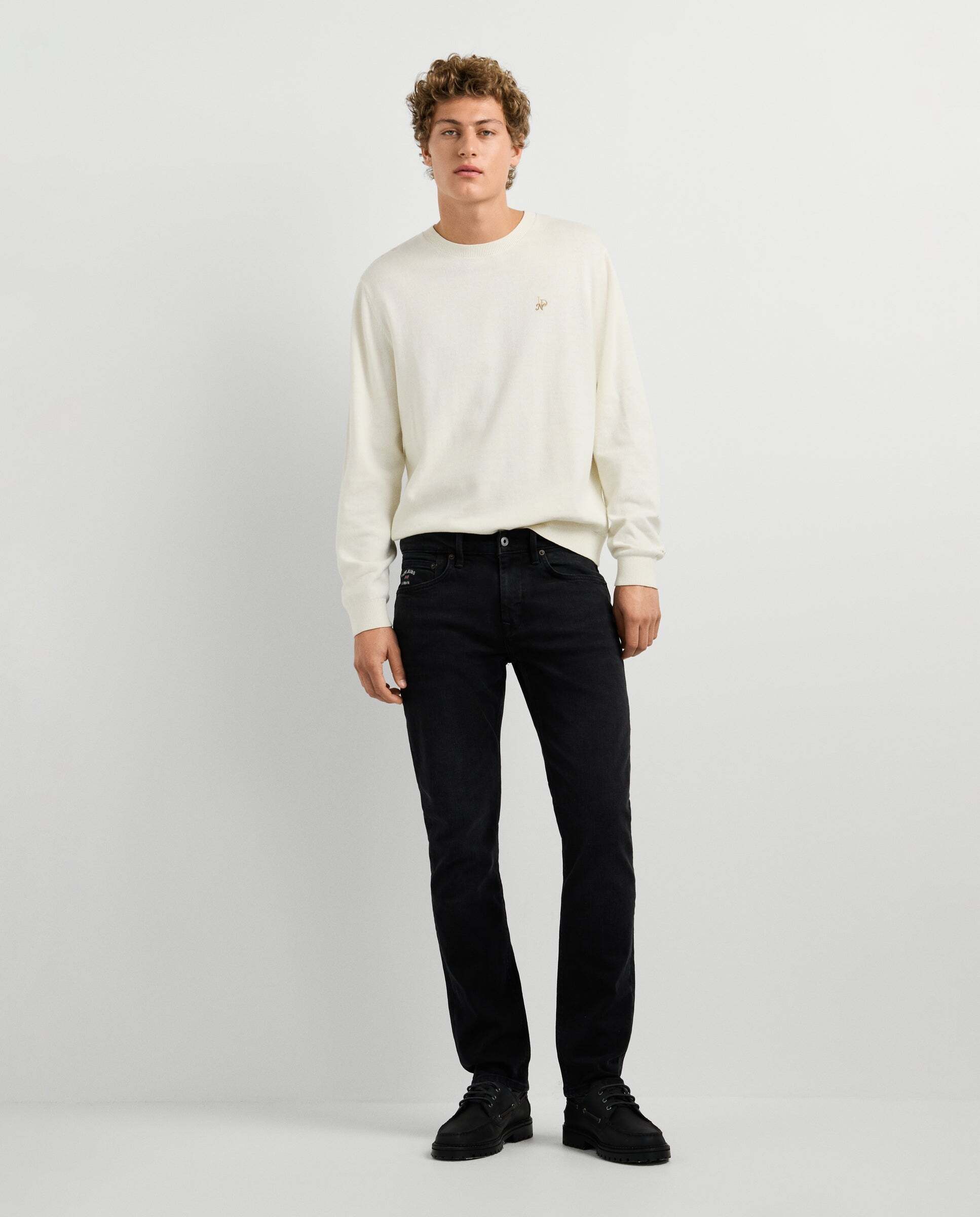 Pepe Jeans - Vaquero de hombre fit relaxed y tiro caído - carpenter.