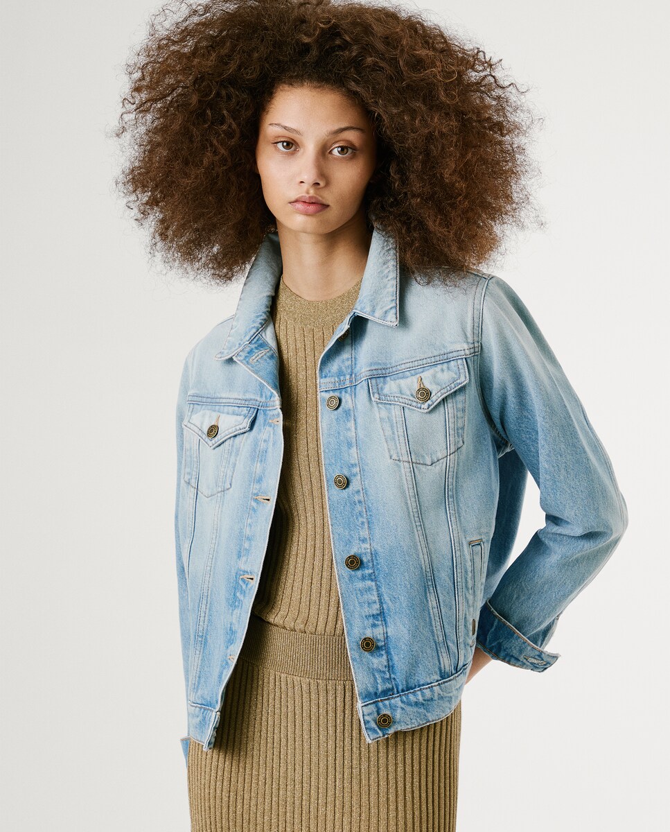 Cazadora de mujer vaquera fit regular · Pepe Jeans · El Corte Inglés