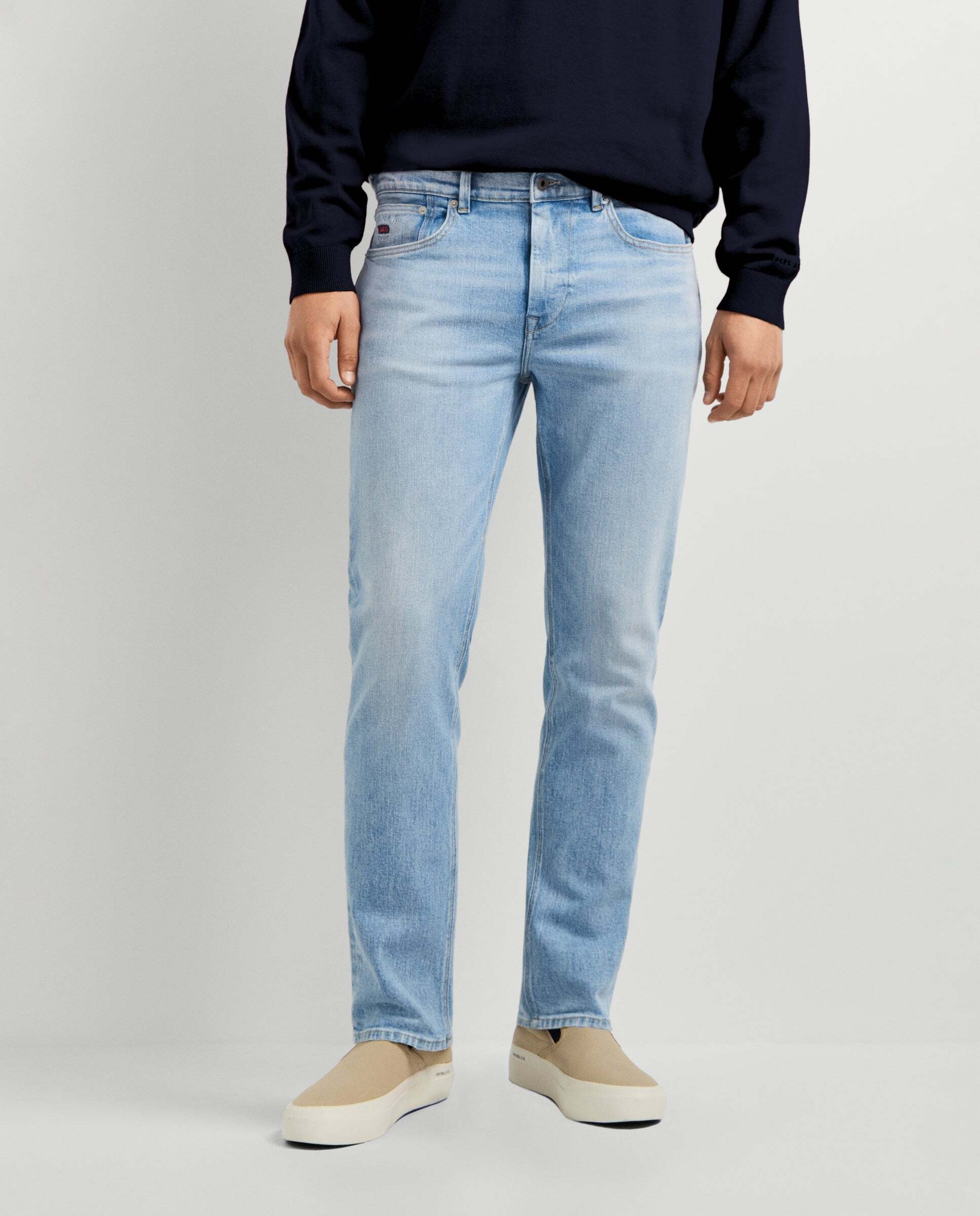 Vaquero de hombre fit slim tiro regular - Pepe Jeans - Tejano Tejano-2