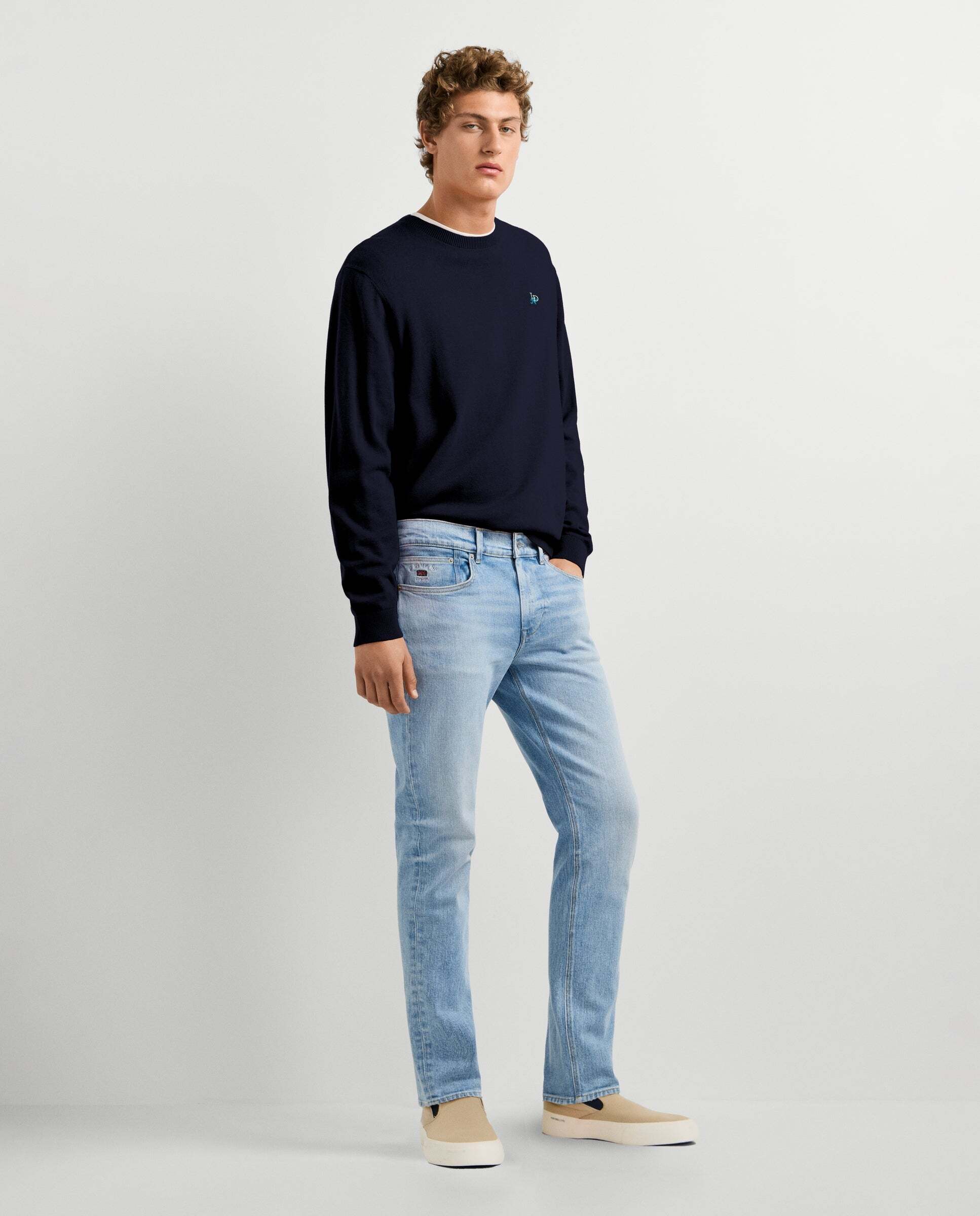 Vaquero de hombre fit slim tiro regular - Pepe Jeans - Tejano Tejano-3