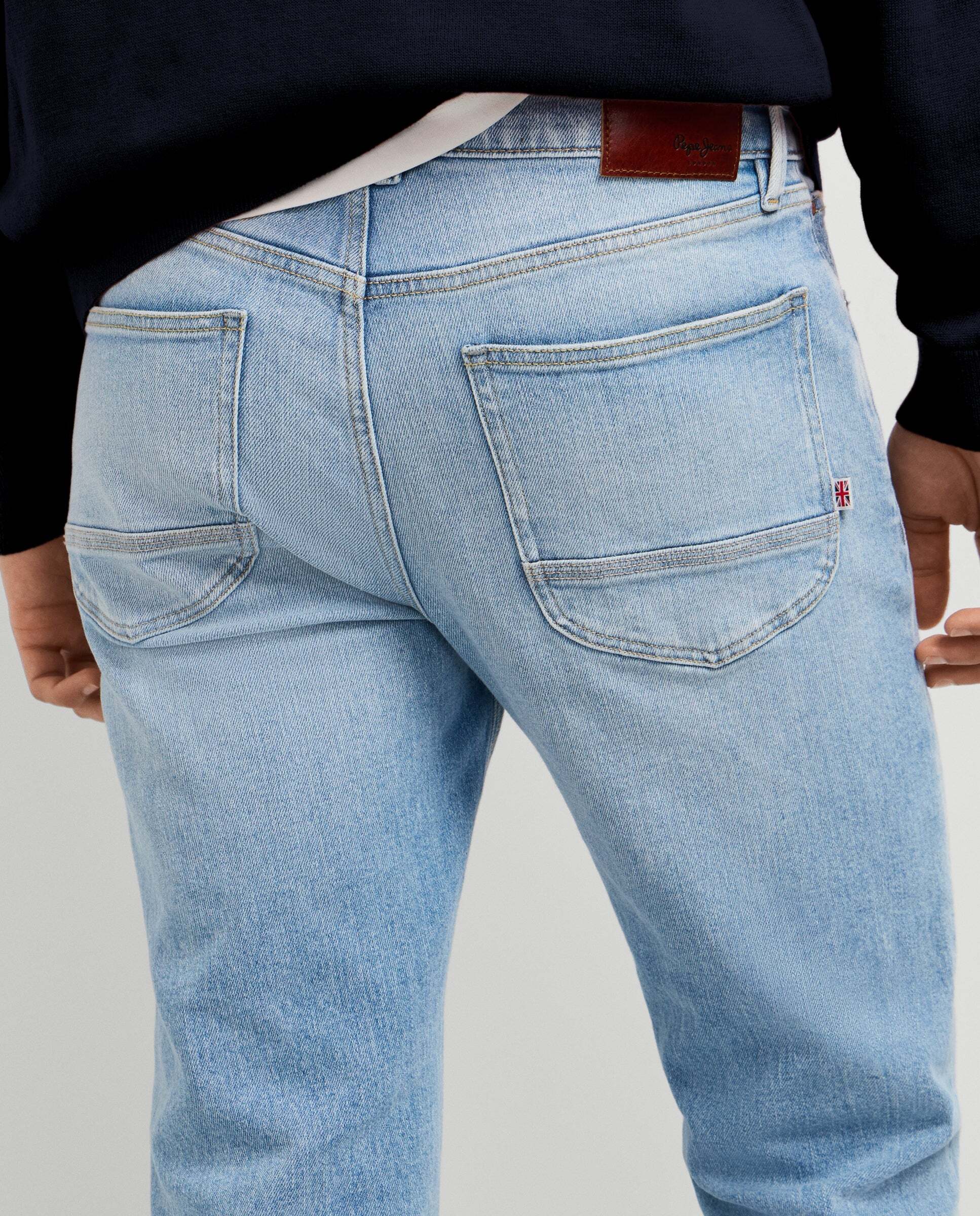 Vaquero de hombre fit slim tiro regular - Pepe Jeans - Tejano Tejano-7