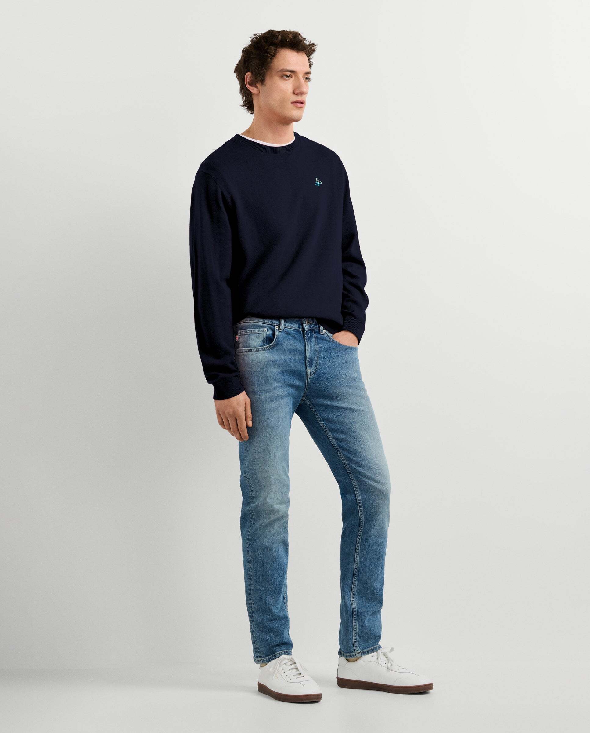 Imagen 7 de Vaquero de hombre fit recto tiro regular - Pepe Jeans - Azul claro Azul claro