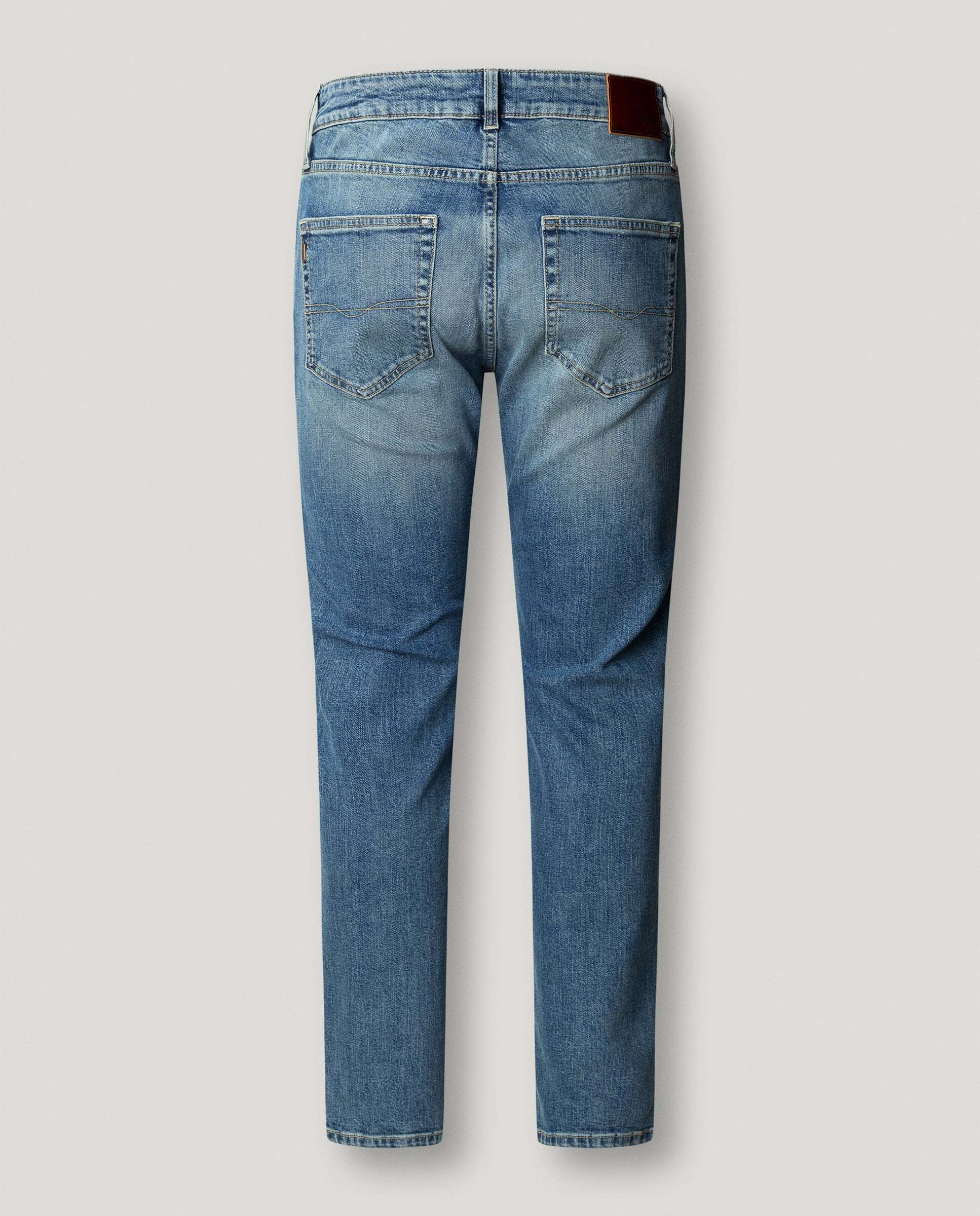 Imagen 8 de Vaquero de hombre fit recto tiro regular - Pepe Jeans - Azul claro Azul claro