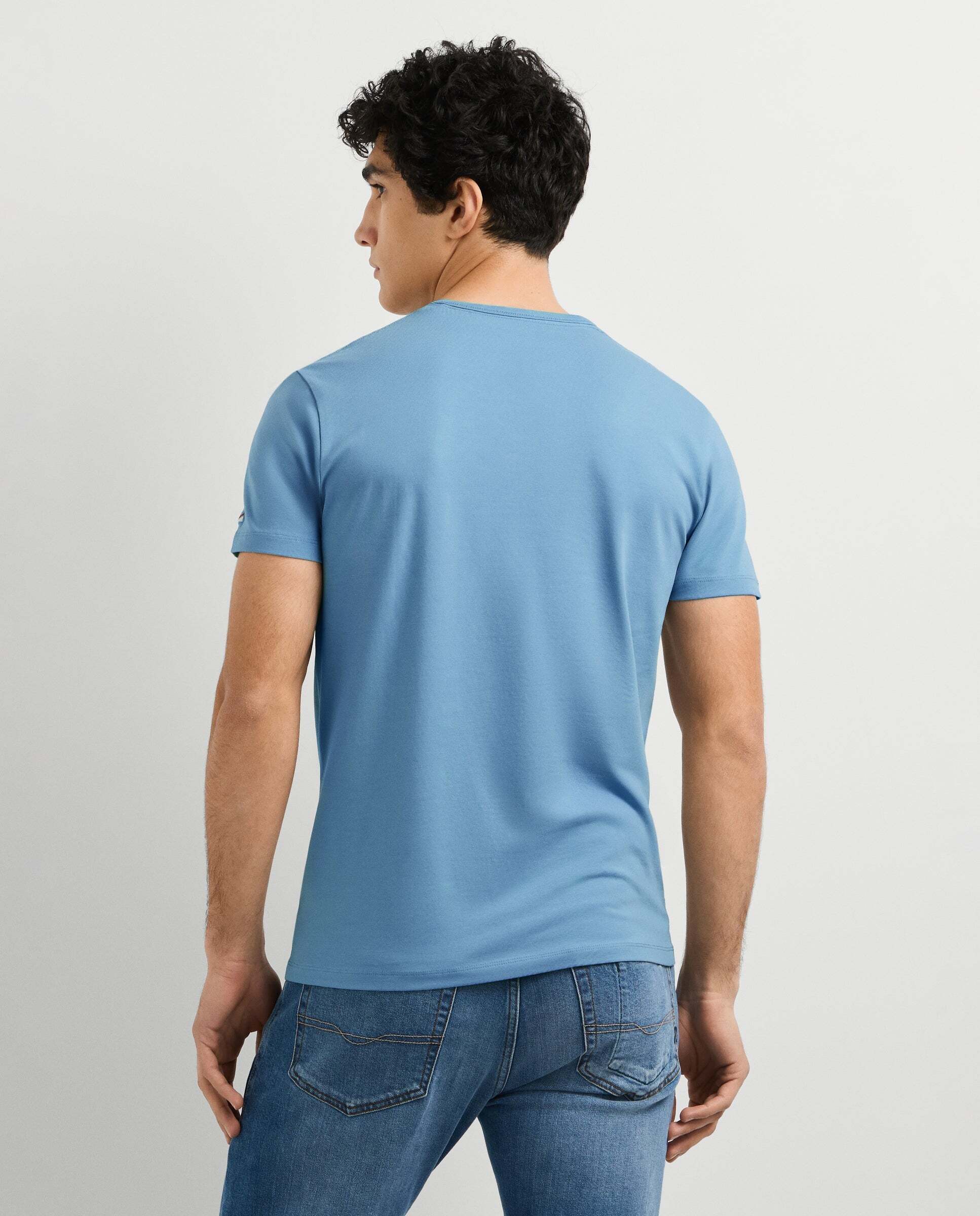 Camiseta de hombre ajustada con logotipo - Pepe Jeans - Verde Verde-3
