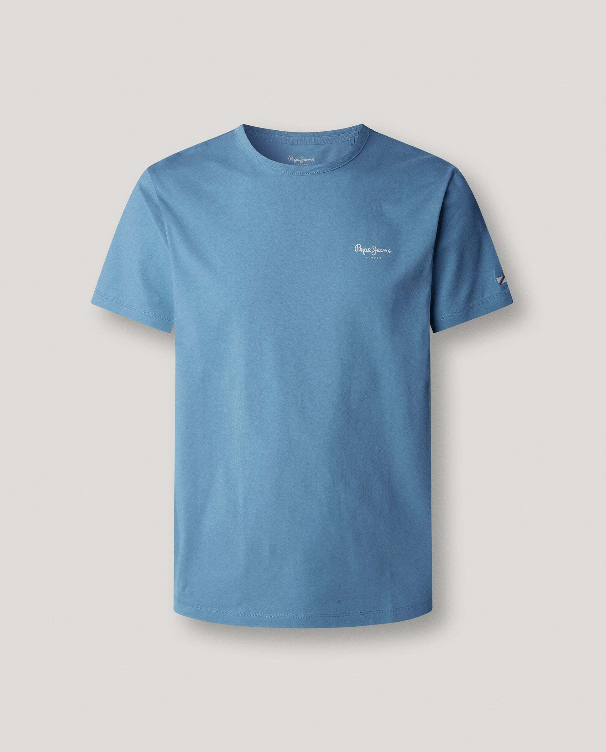Camiseta de hombre ajustada con logotipo - Pepe Jeans - Verde Verde-6