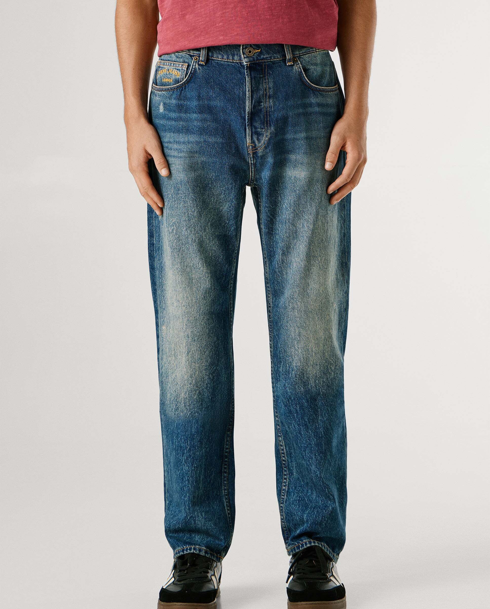 Pepe Jeans - Bexley-jeans fit relaxed y tiro regular.