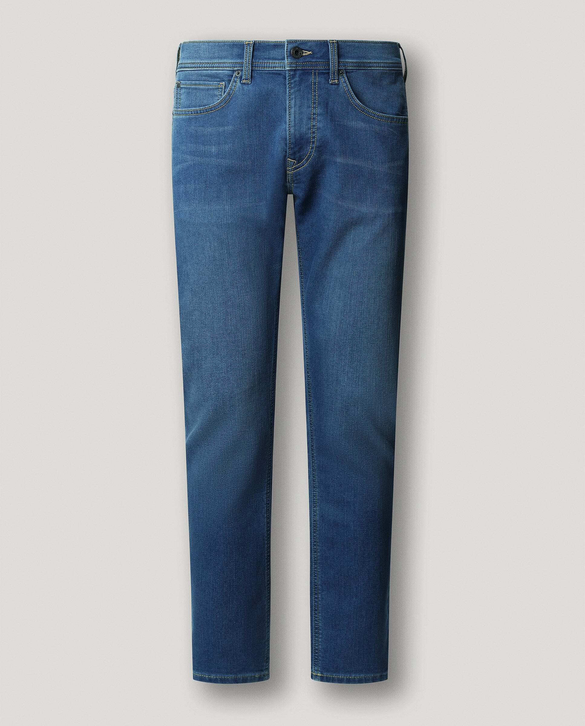 Vaquero de hombre Track fit slim con efecto desgastado - Pepe Jeans - Blanco Blanco-6