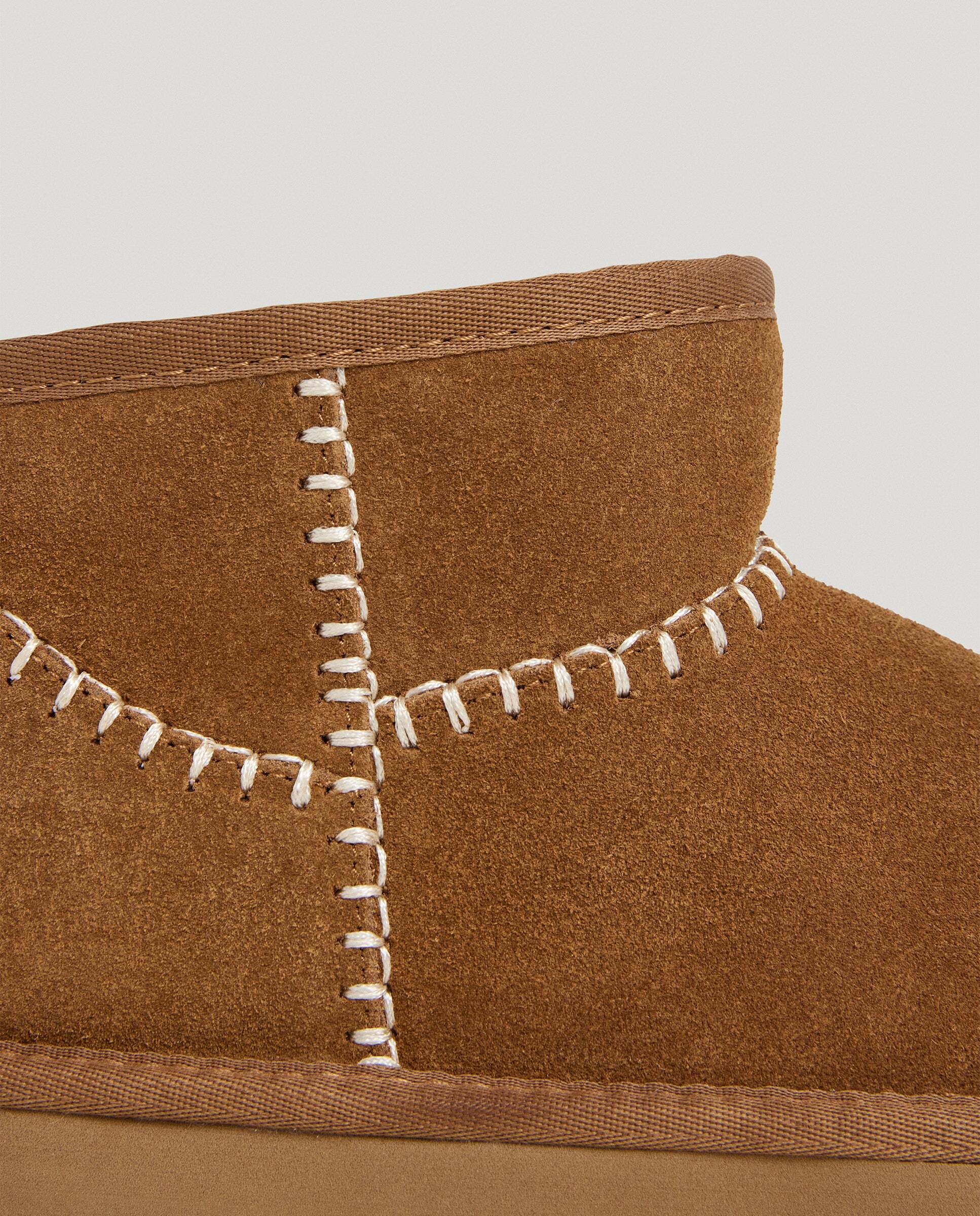Botines con pelo de mujer de ante - Pepe Jeans - Marrón Marrón-6