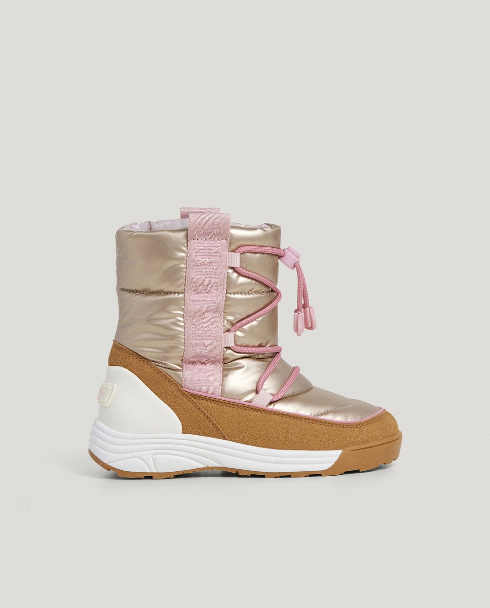 Botines de niña Apres-ski con efecto metalizado · Pepe Jeans · El