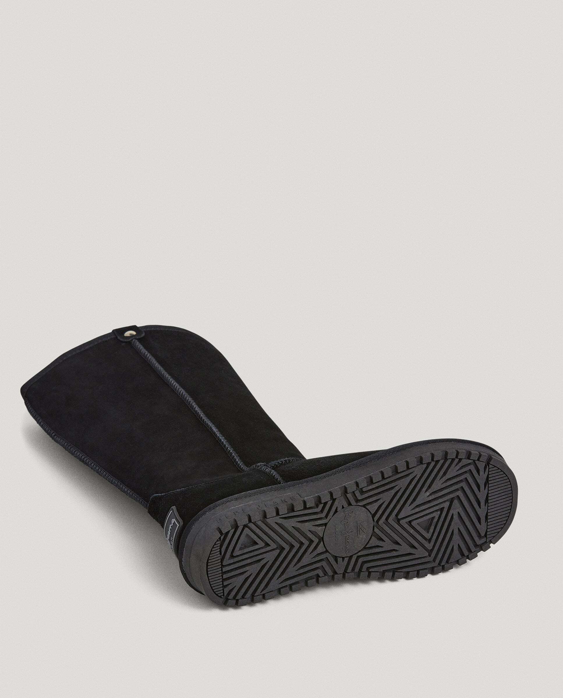 Bota con pelo de mujer de ante - Pepe Jeans - Negro Negro-6