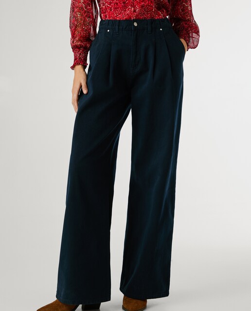 Imagen 0 de Vaquero recto de mujer tiro alto estilo chino