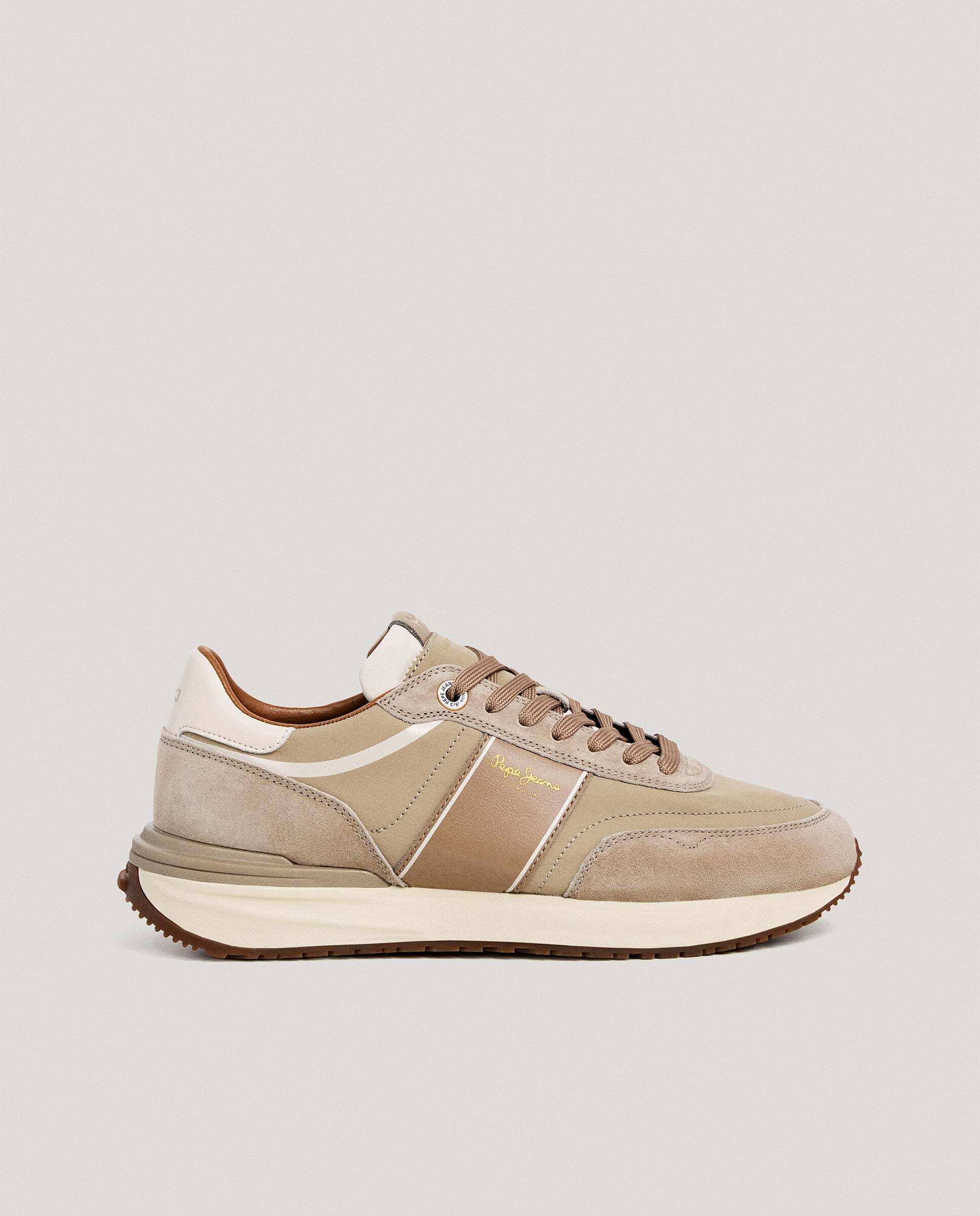 Pepe Jeans - Zapatillas con detalles en ante - buster.