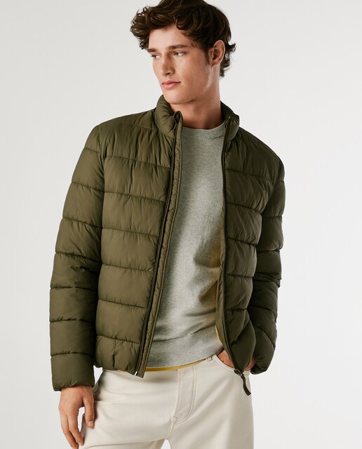 Imagen 0 de Plumífero de hombre acolchado con cuello alto