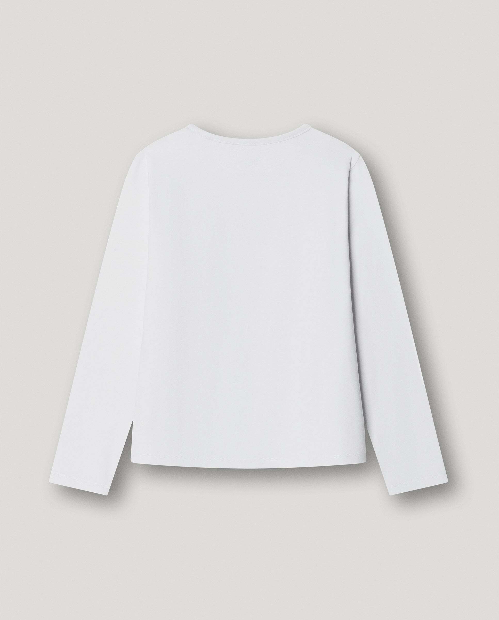 Camiseta de niña manga larga fit slim - Pepe Jeans - Blanco Blanco-3