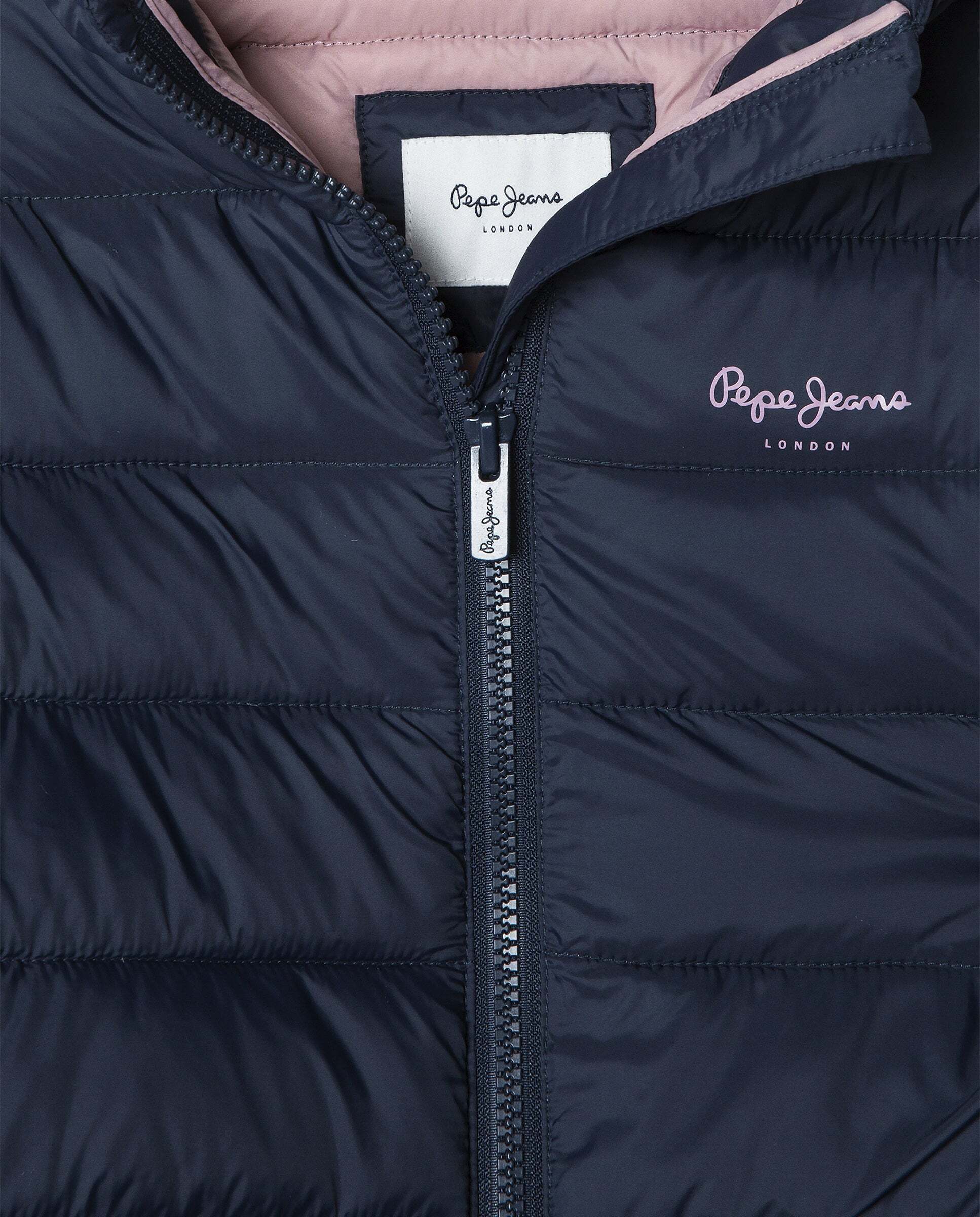 Plumífero de niña acolchado impermeable - Pepe Jeans - Azul Azul-4