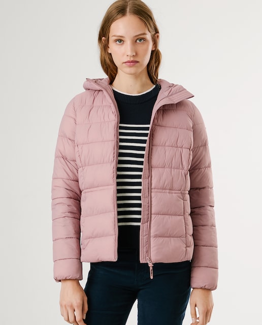 Imagen 0 de Plumífero de mujer impermeable con capucha