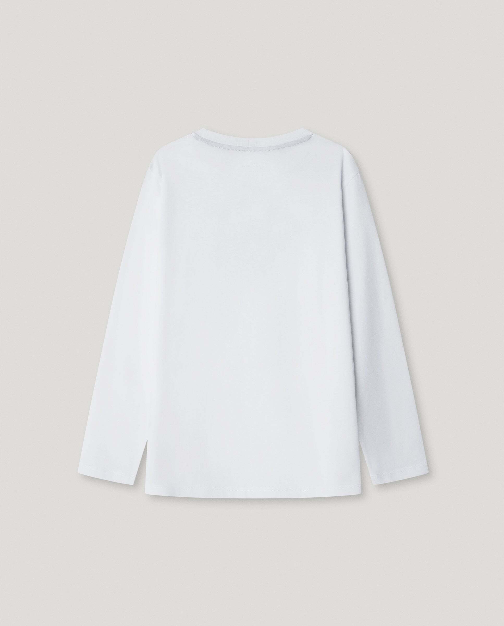 Camiseta de niño de manga larga New Herman - Pepe Jeans - Blanco Blanco-3