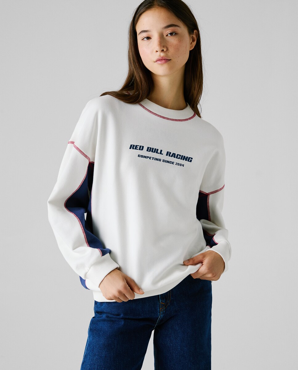 Sudadera de mujer con estructura color block · Pepe Jeans · El