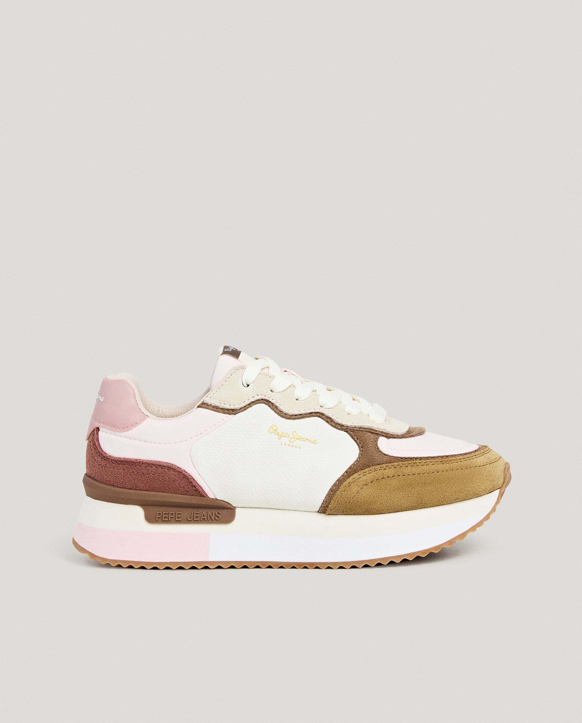 Pepe Jeans - Zapatillas combinadas de plataforma - rusper.
