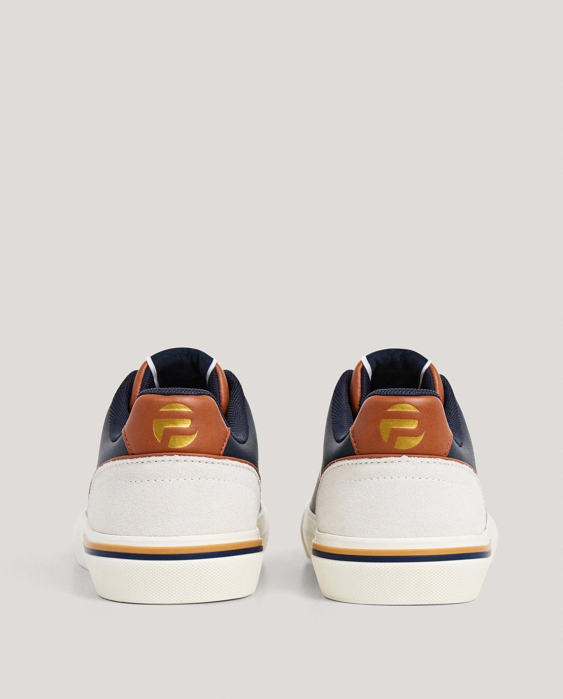 Kenton - Pepe Jeans - zapatillas clásicas con detalles en ante - Navy Navy-4